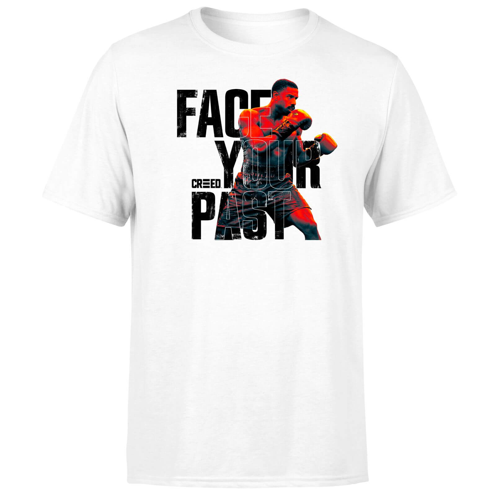 Image of Creed Face Your Past Men's T-Shirt - White - M