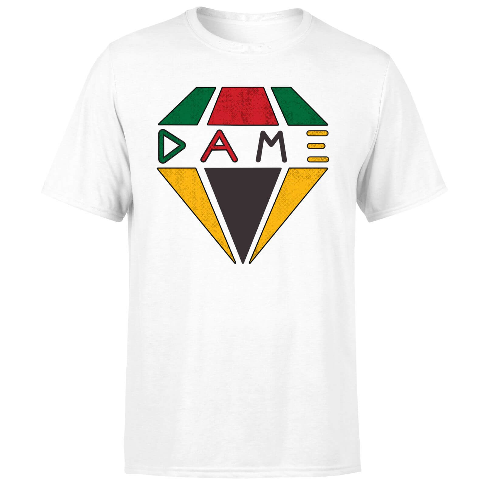 Creed DAME Diamond Logo Men's T-Shirt - White - XXL