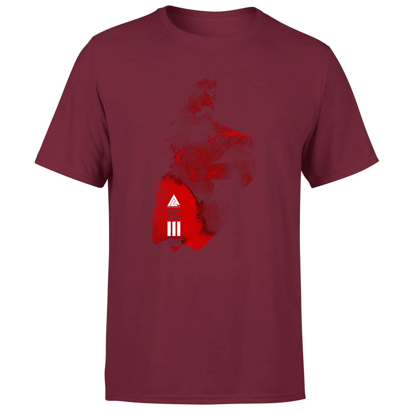 Creed 213 Men's T-Shirt - Burgundy - XXL