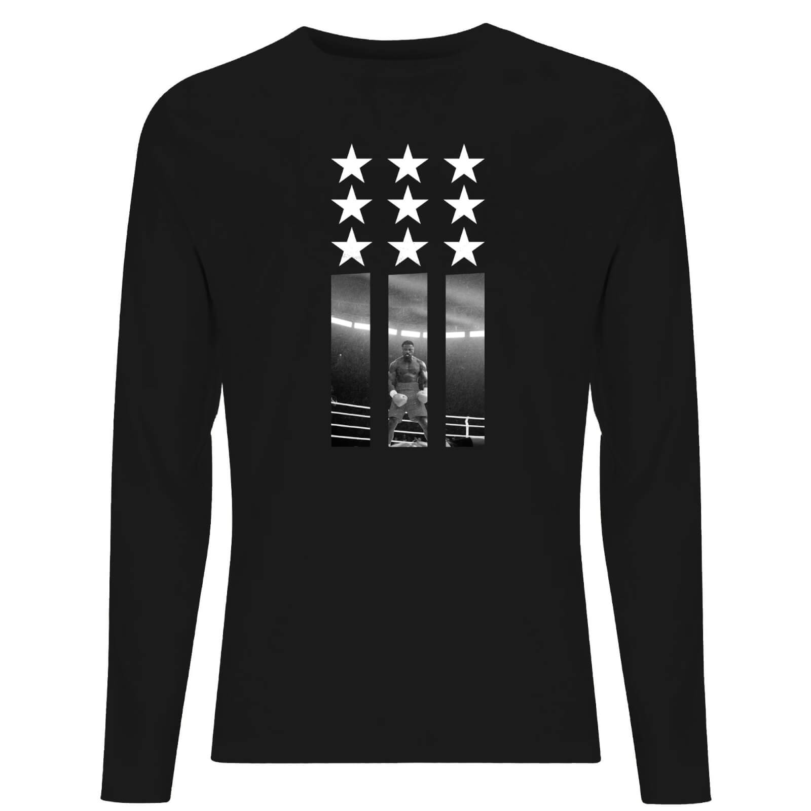 Creed Poster Stars Men's Long Sleeve T-Shirt - Black - XL