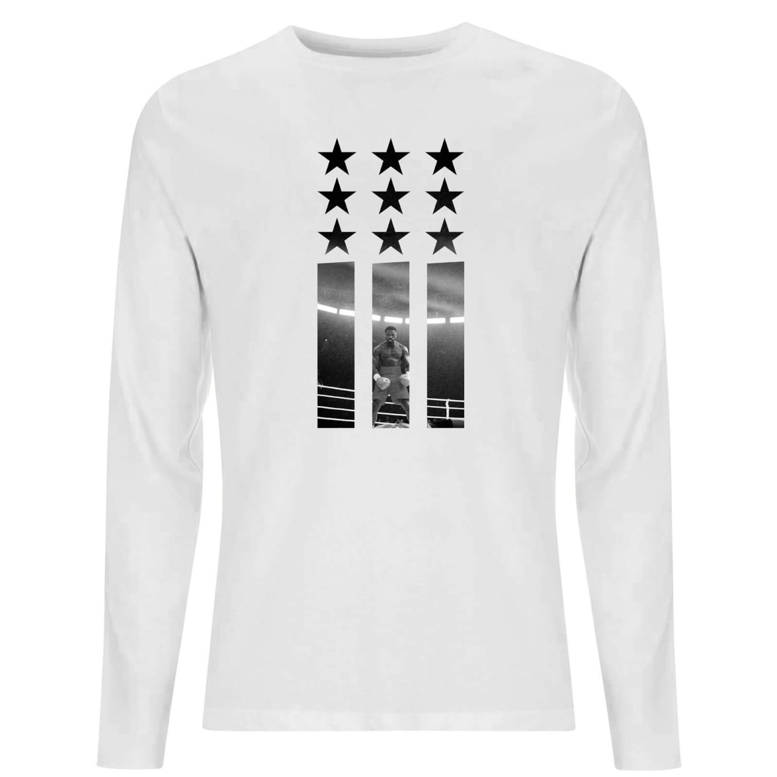 Creed Poster Stars Men's Long Sleeve T-Shirt - White - S