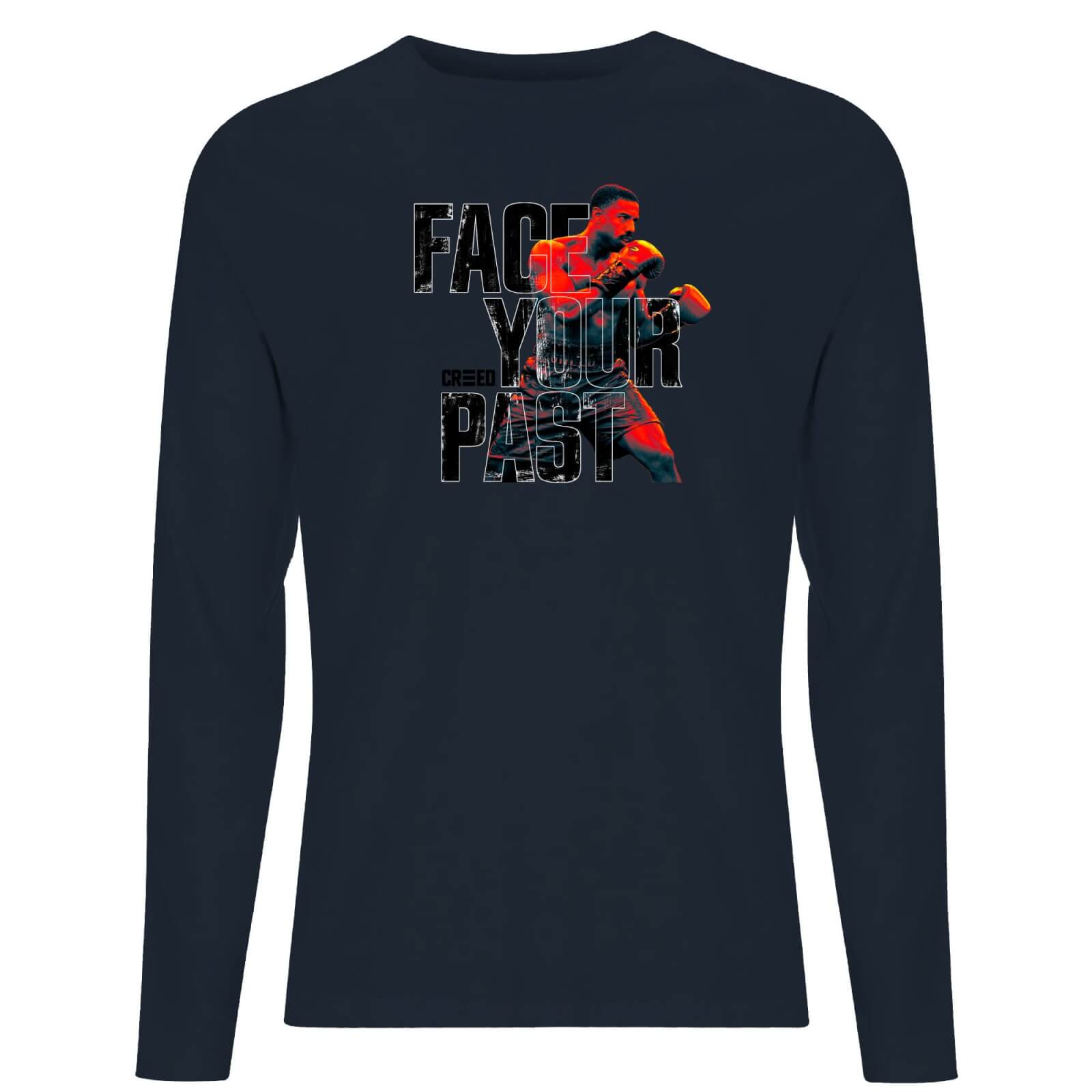 

Creed Face Your Past Men's Long Sleeve T-Shirt - Navy - XXL
