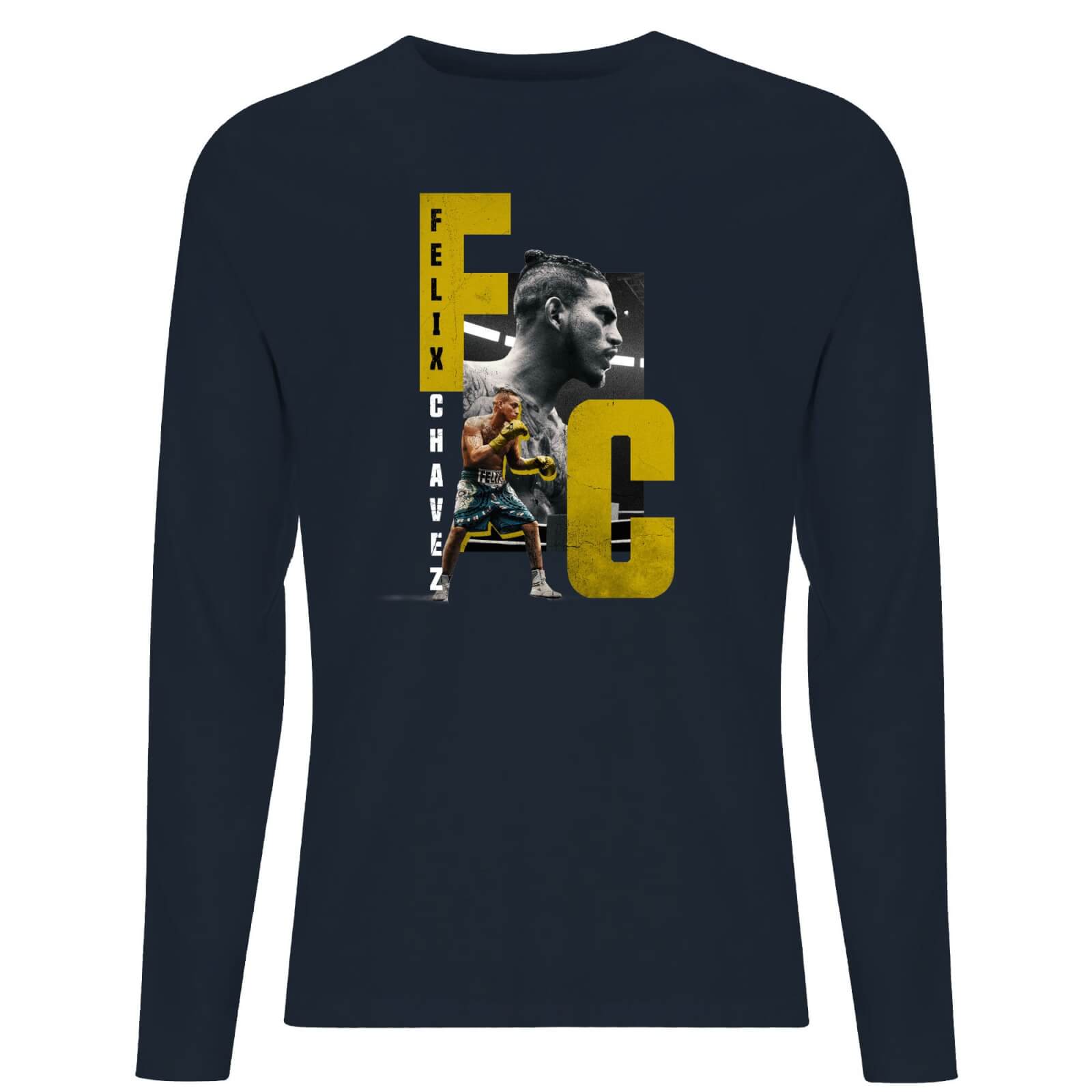 Creed Felix Chavez Men's Long Sleeve T-Shirt - Navy - S