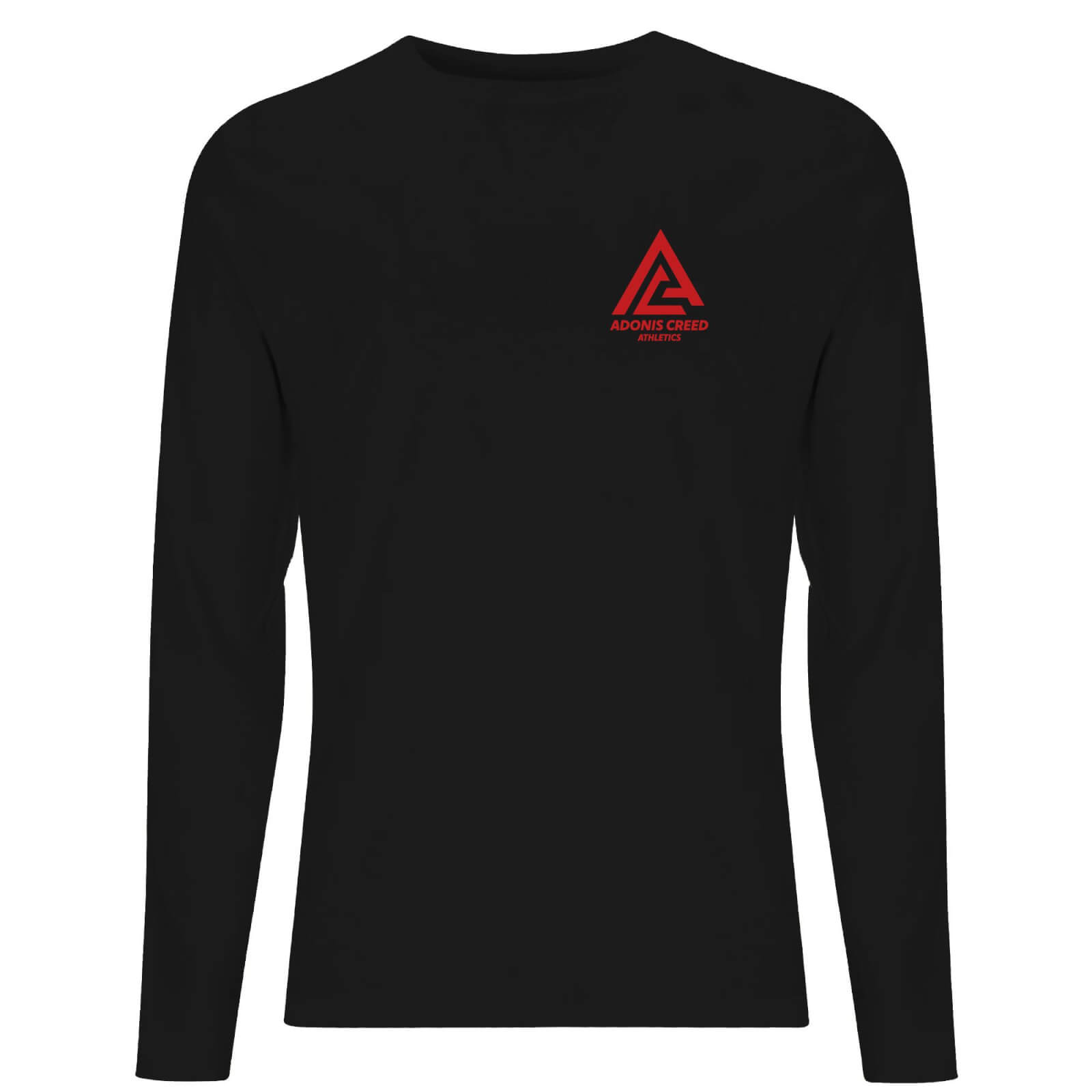 Creed Adonis Creed Athletics Logo Men's Long Sleeve T-Shirt - Black - XL