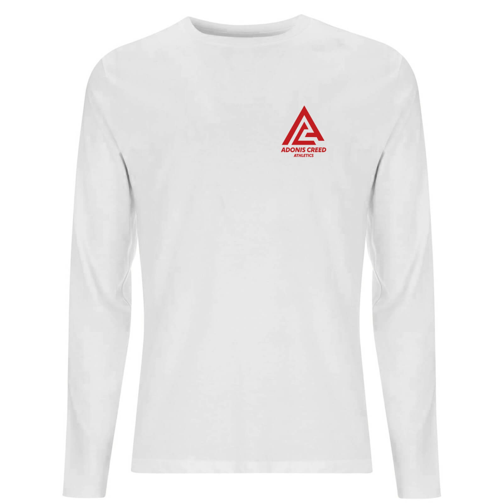 Creed Adonis Creed Athletics Logo Men's Long Sleeve T-Shirt - White - S