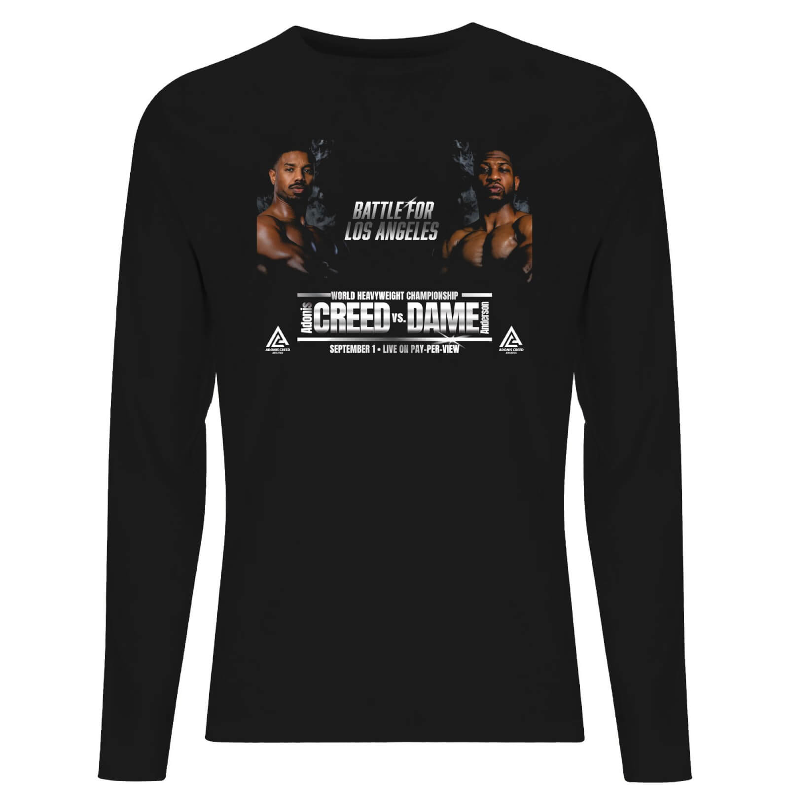

Creed Battle For Los Angeles Men's Long Sleeve T-Shirt - Black - XL