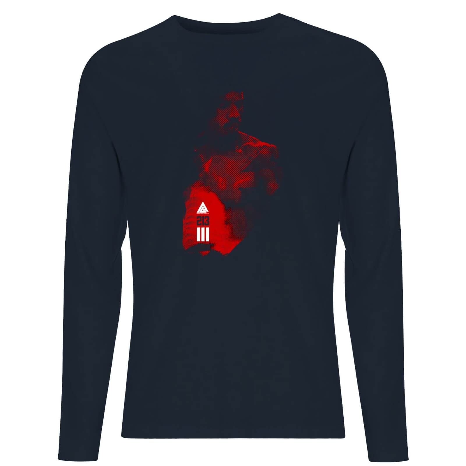 Creed 213 Men's Long Sleeve T-Shirt - Navy - S