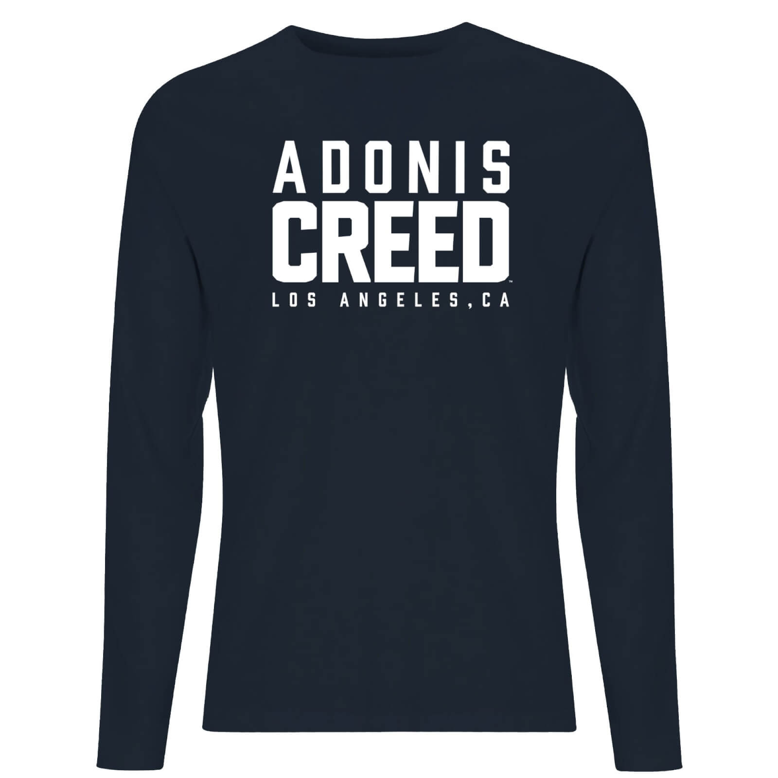Creed Adonis Creed LA Logo Men's Long Sleeve T-Shirt - Navy - XS