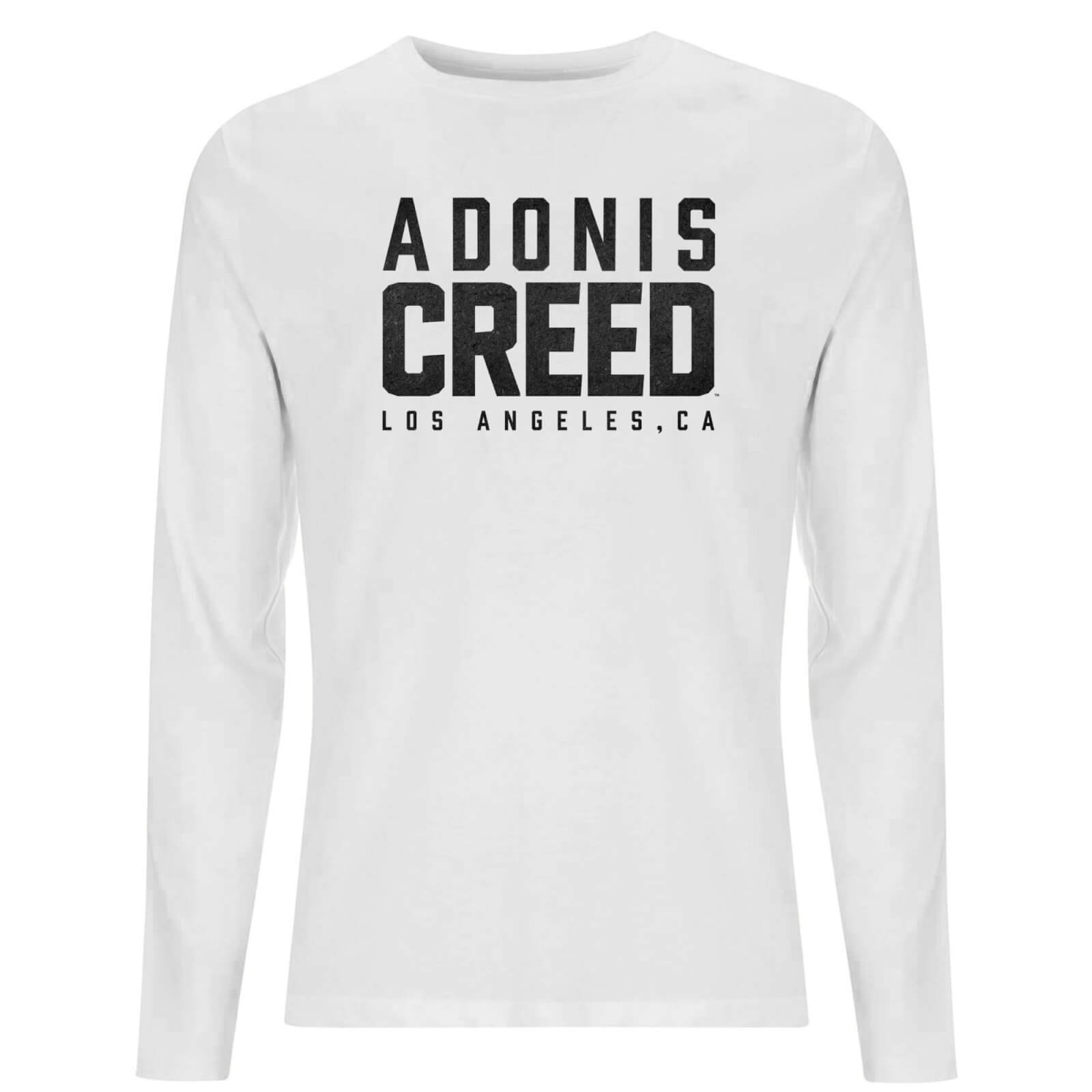 Creed Adonis Creed LA Logo Men's Long Sleeve T-Shirt - White - M