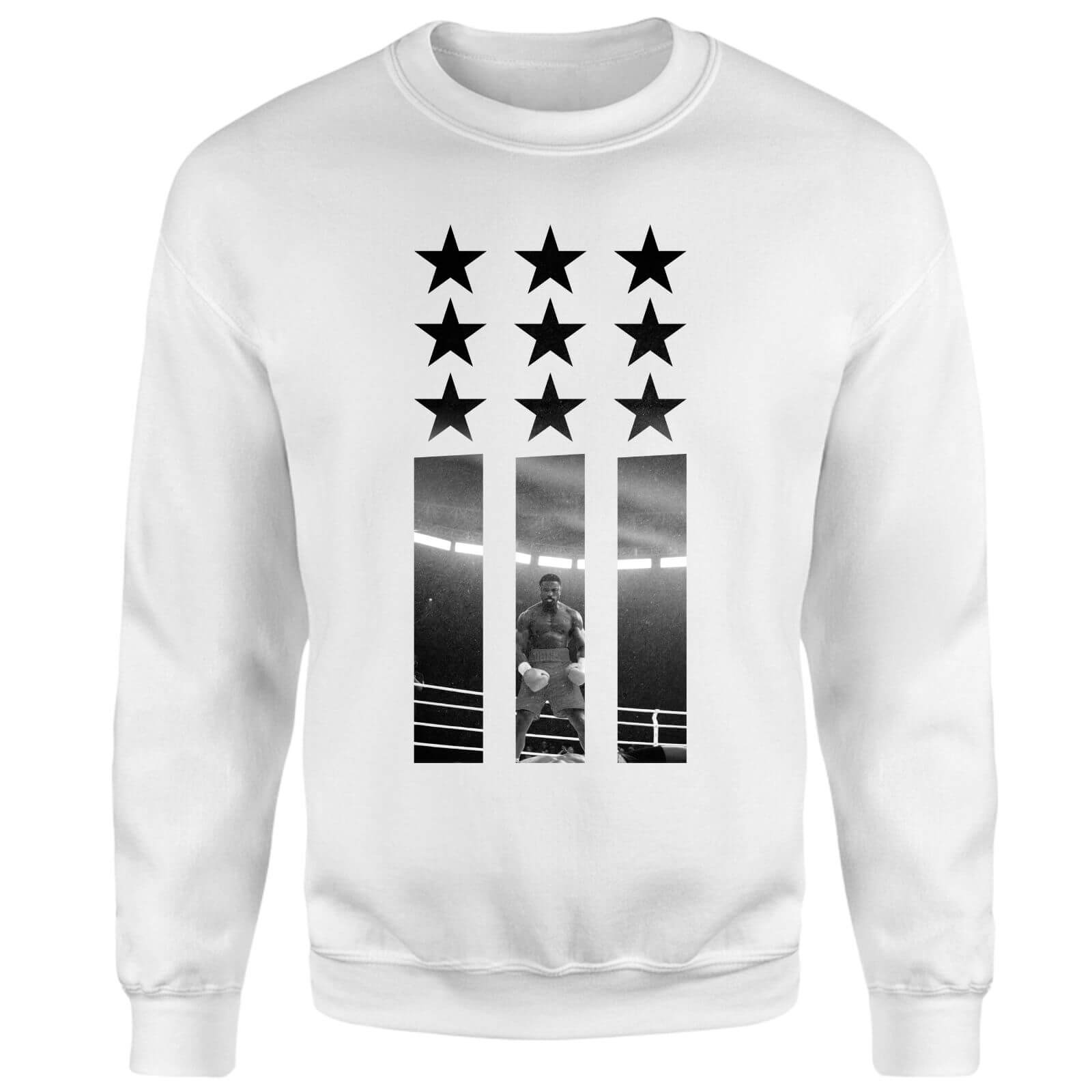 Creed Poster Stars Sweatshirt - White - XXL