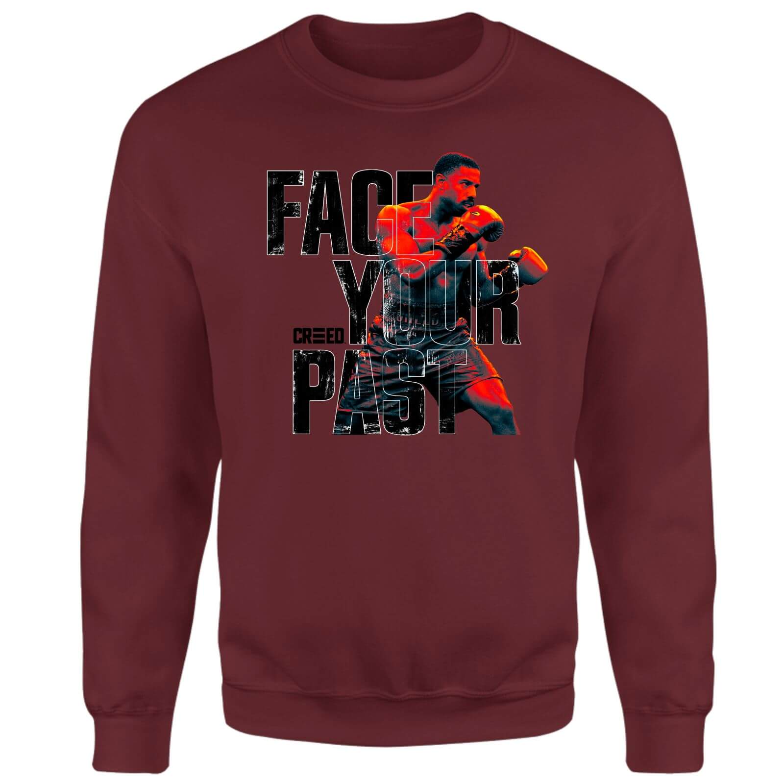 Creed Face Your Past Sweatshirt - Burgundy - M