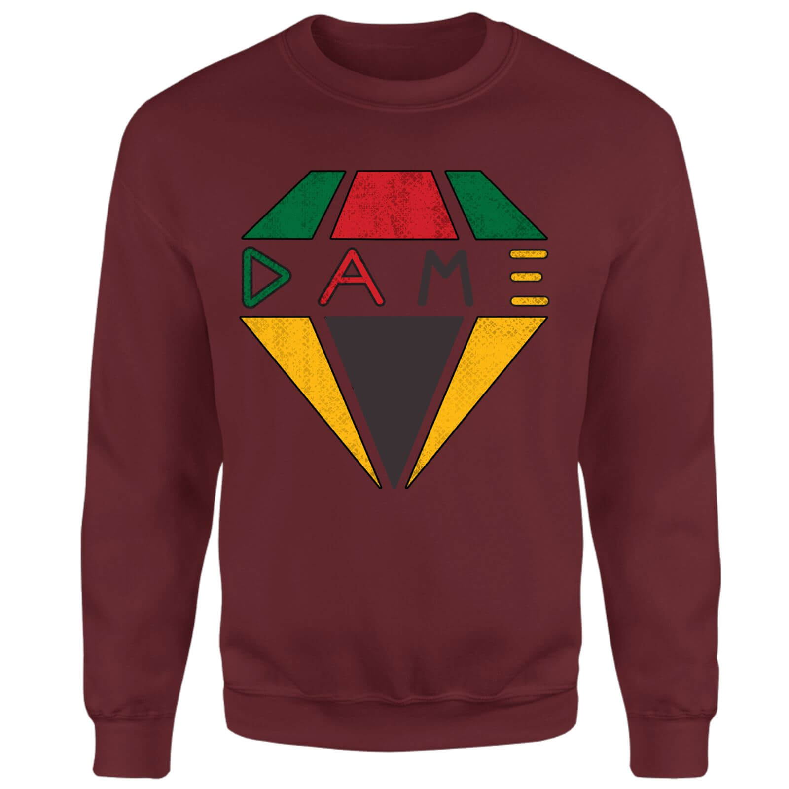 Creed DAME Diamond Logo Sweatshirt - Burgundy - S