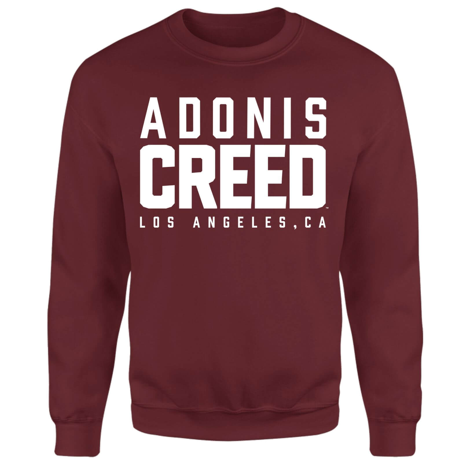 Creed Adonis Creed LA Logo Sweatshirt - Burgundy - M