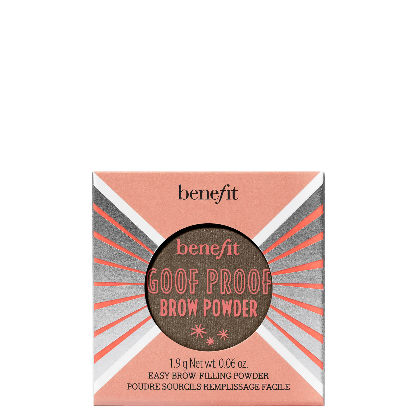 benefit Goof Proof Easy Brow Filling Powder 1.9g (Various Shades) - 3.5 Neutral Medium Brown