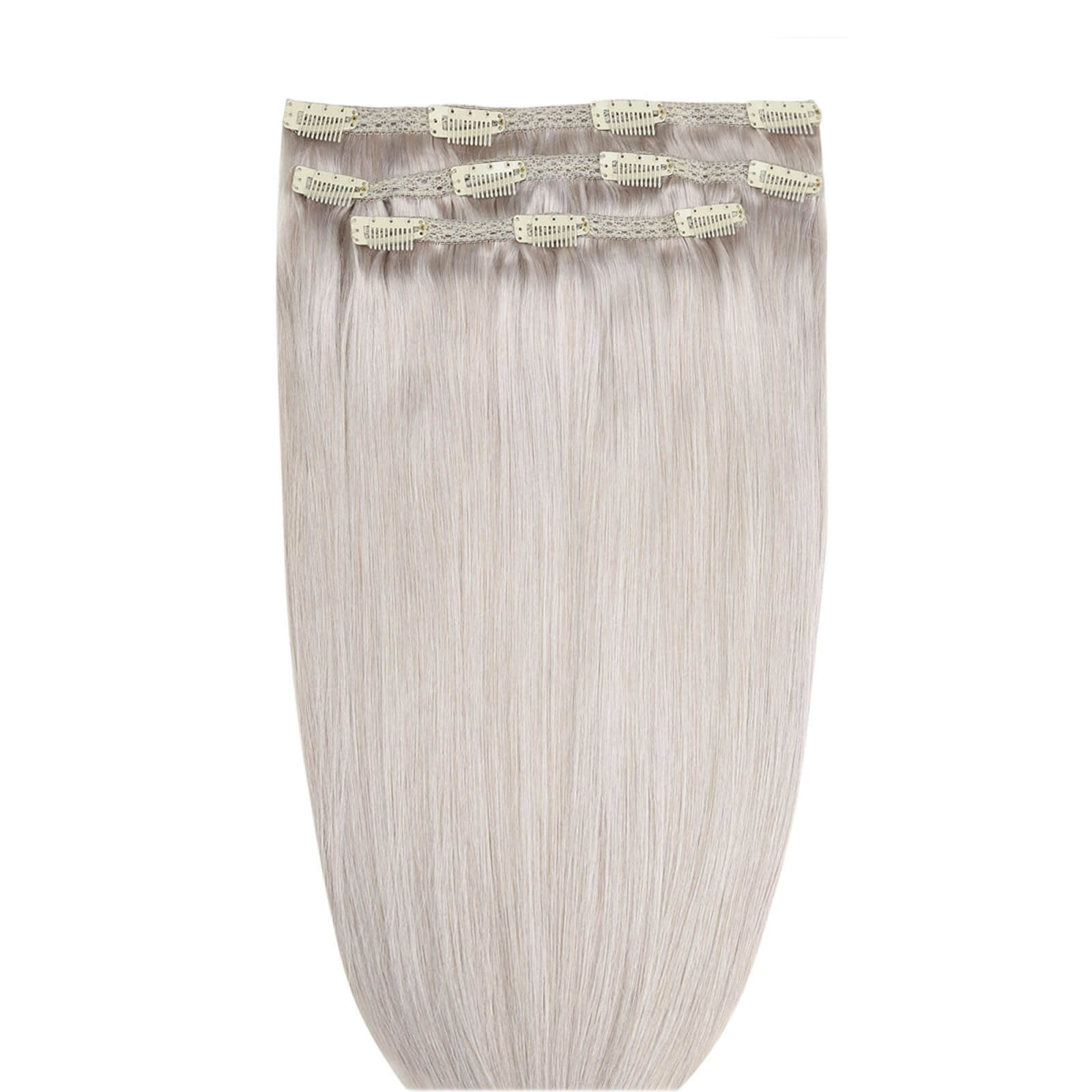 Beauty Works Deluxe Clip-in 20 Inch Extensions (various Colours) - Silver In White