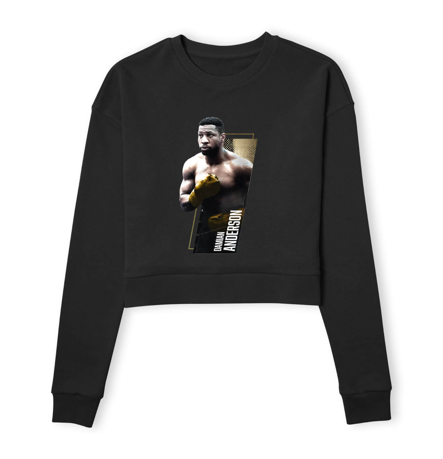 

Creed Damian Anderson Women's Cropped Sweatshirt - Black - XS