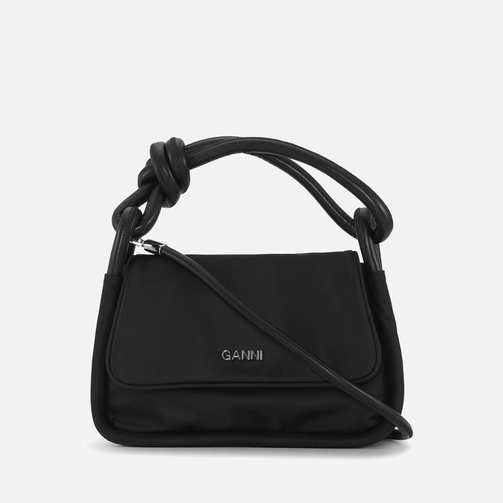 Ganni Knot Nylon Cross Body Bag