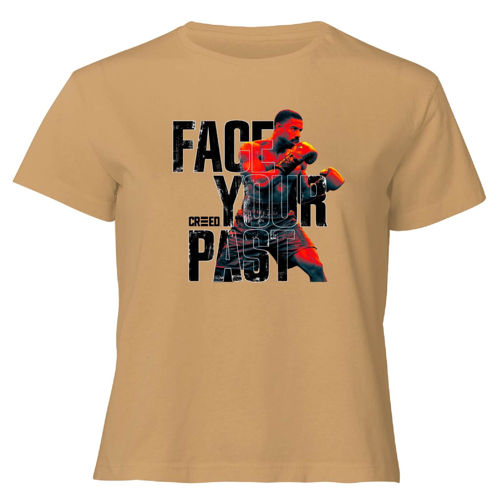 

Creed Face Your Past Women's Cropped T-Shirt - Tan - XL