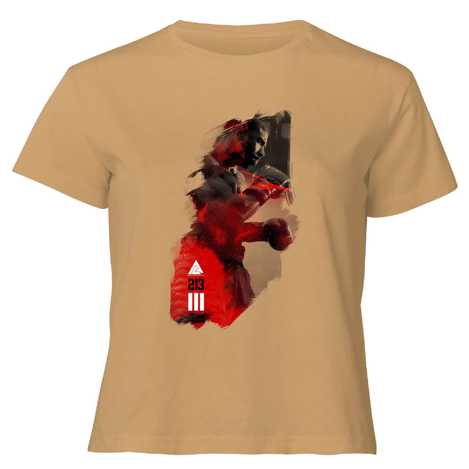 

Creed 213 Women's Cropped T-Shirt - Tan - XL