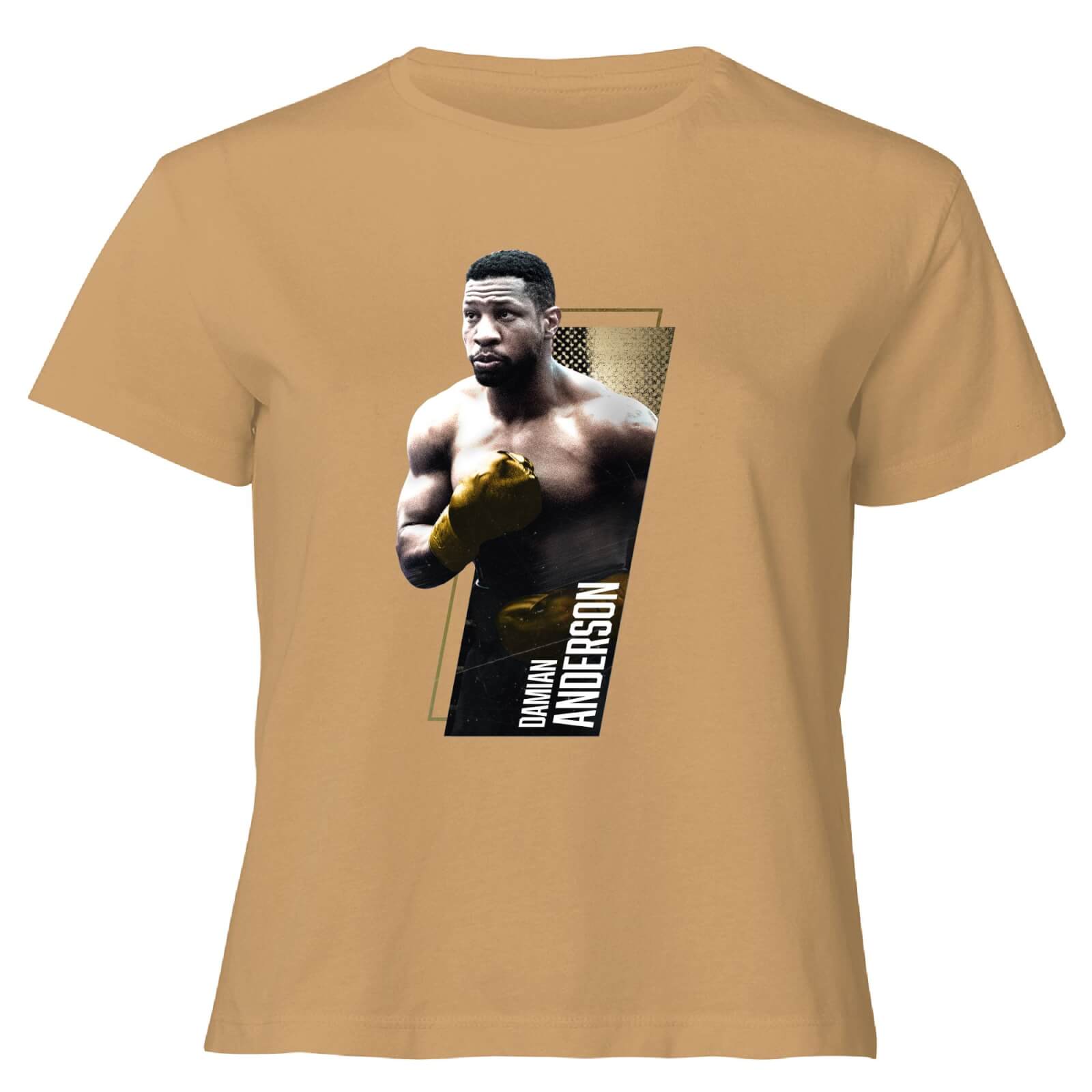 

Creed Damian Anderson Women's Cropped T-Shirt - Tan - XL