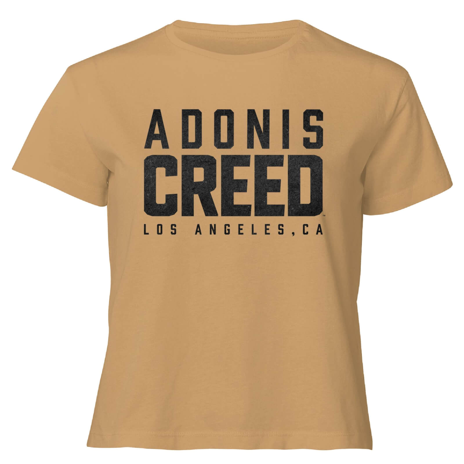 

Creed Adonis Creed LA Logo Women's Cropped T-Shirt - Tan - XL
