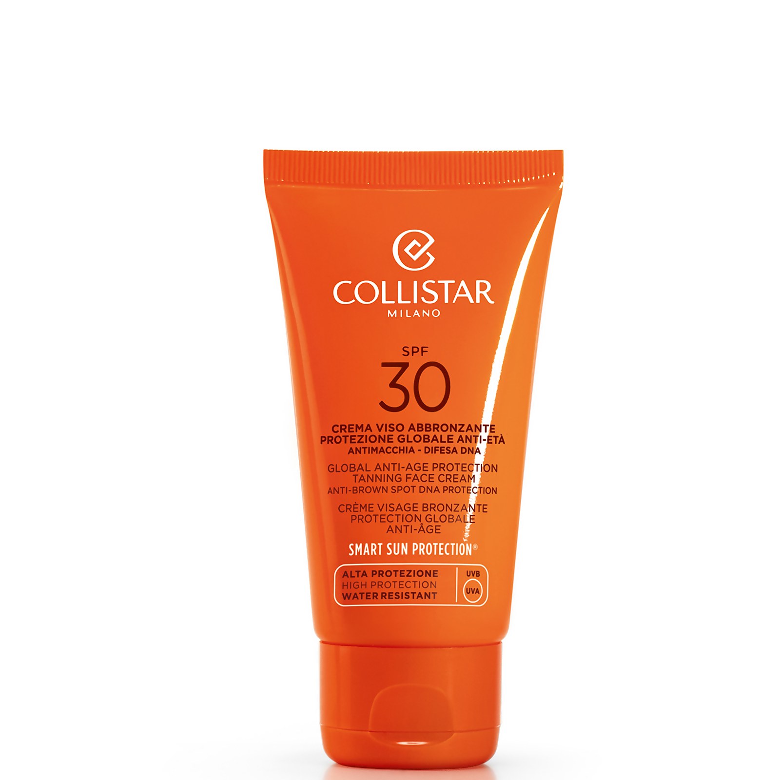 Image of Collistar Global Anti-Age Protection Tanning Face Cream SPF 30 50ml