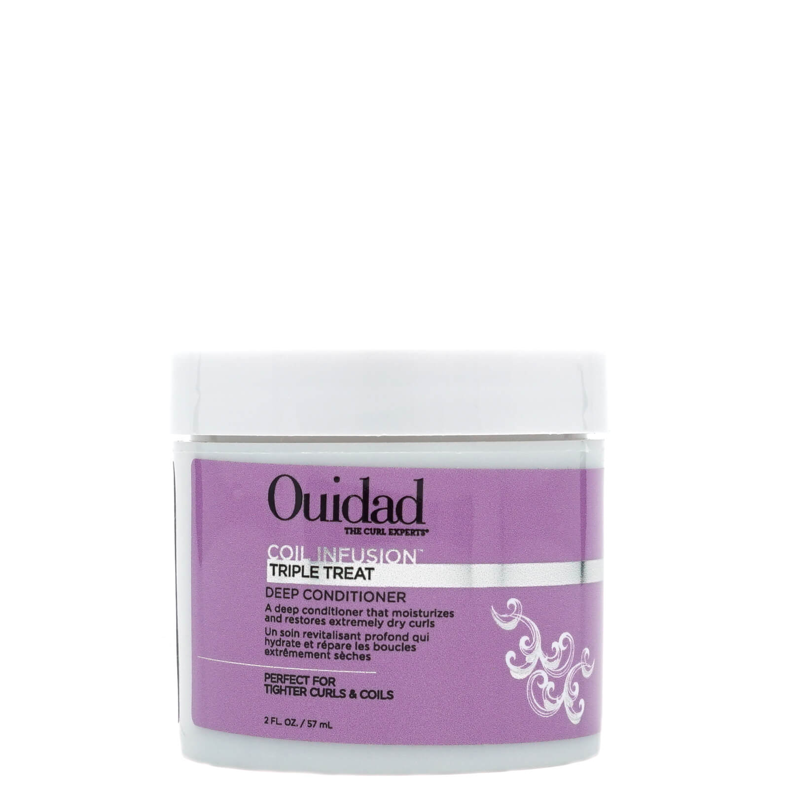 Ouidad Curl Infusion 2.0 Triple Treat Deep Conditioner 2 oz In White