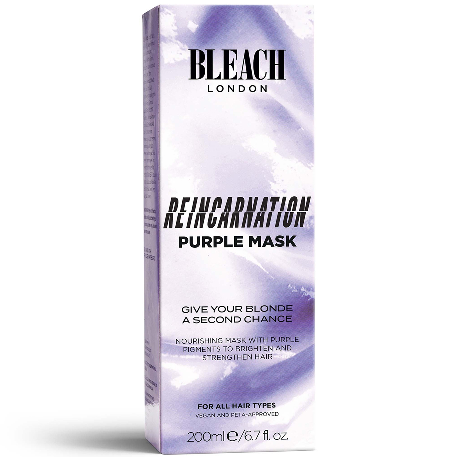 Bleach London Purple Reincarnation Mask 200ml In White