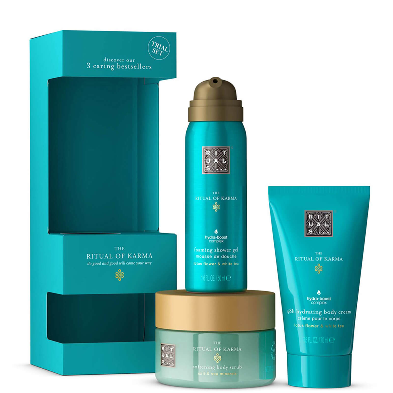 Rituals Trial Set Karma 2023 In White