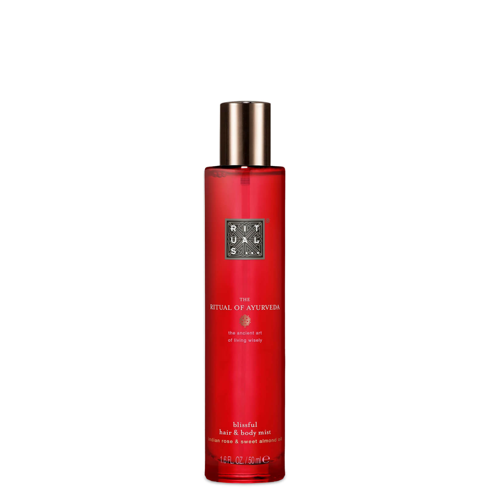 Image of Rituals The Ritual of Ayurveda Sweet Almond & Indian Rose Hair and Body Mist 50ml