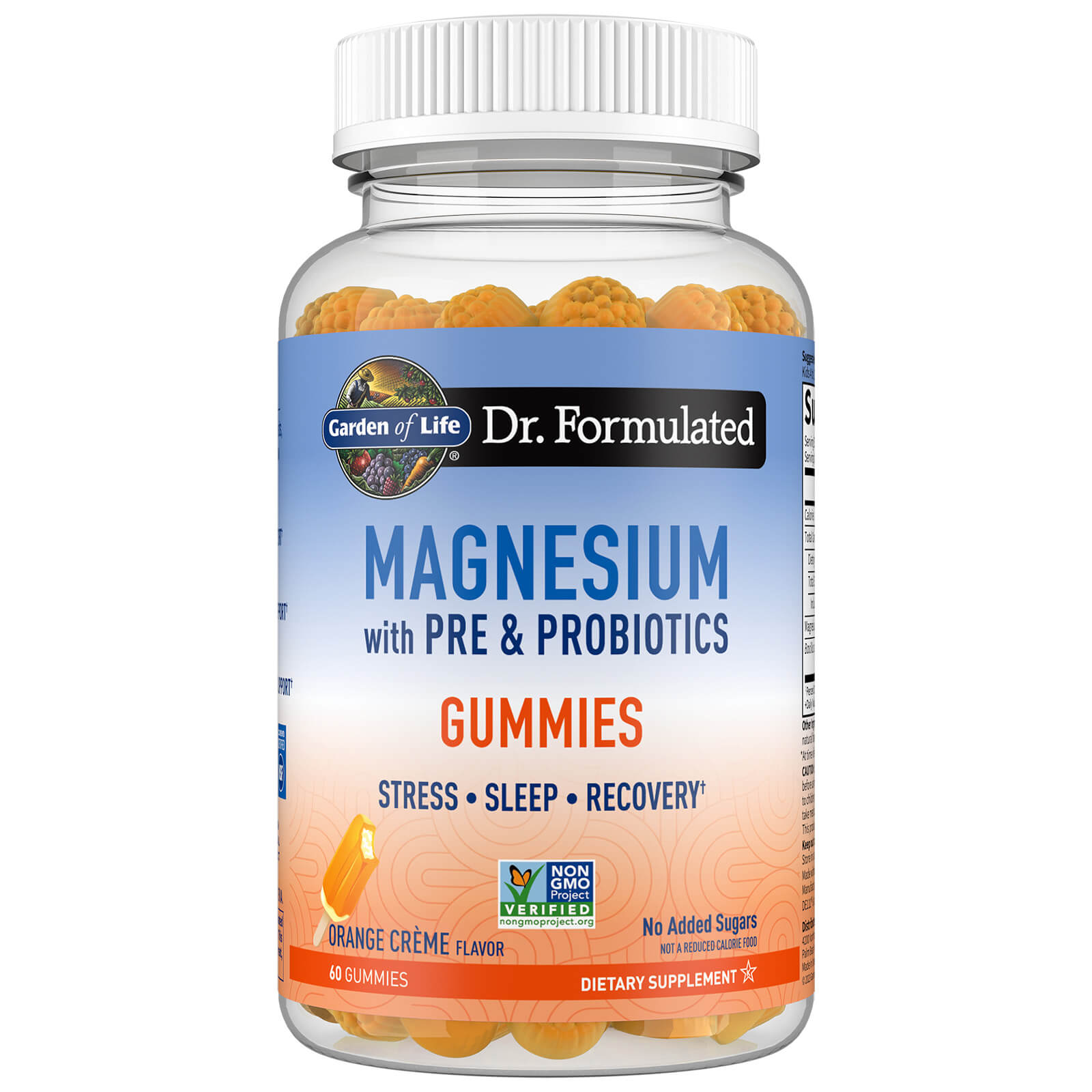 Dr Formulated Magnesium Gummies - Orange Crème, 60 Gummies