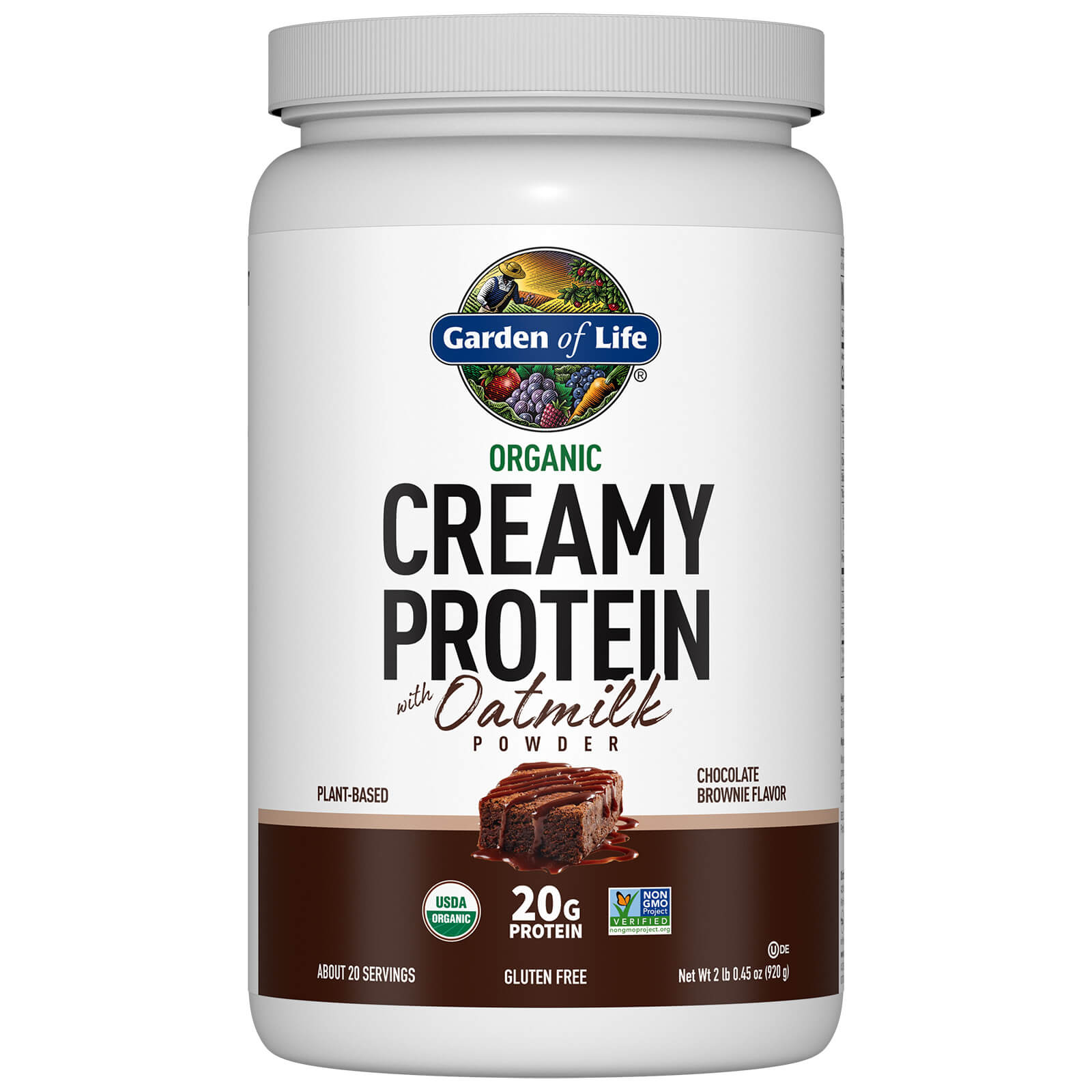 Creamy Plant Based Protein Powder with Oat Milk - Chocolate