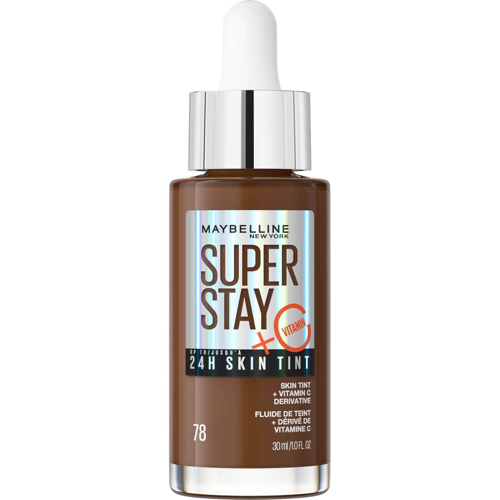 Maybelline Super Stay Up To 24h Skin Tint Foundation + Vitamin C 30ml (various Shades) - 78 In Neutral
