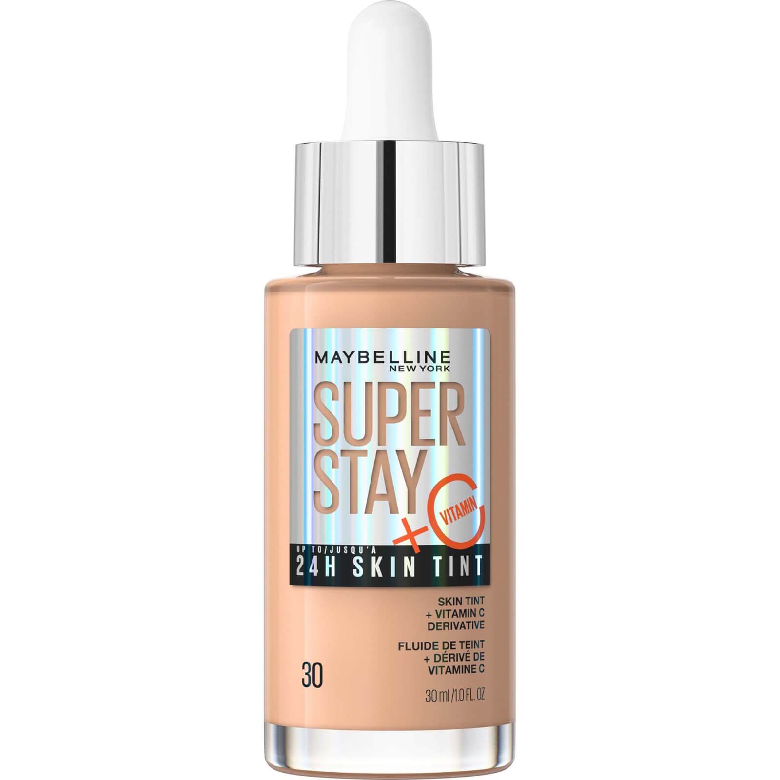 Maybelline Super Stay Up To 24h Skin Tint Foundation + Vitamin C 30ml (various Shades) - 30