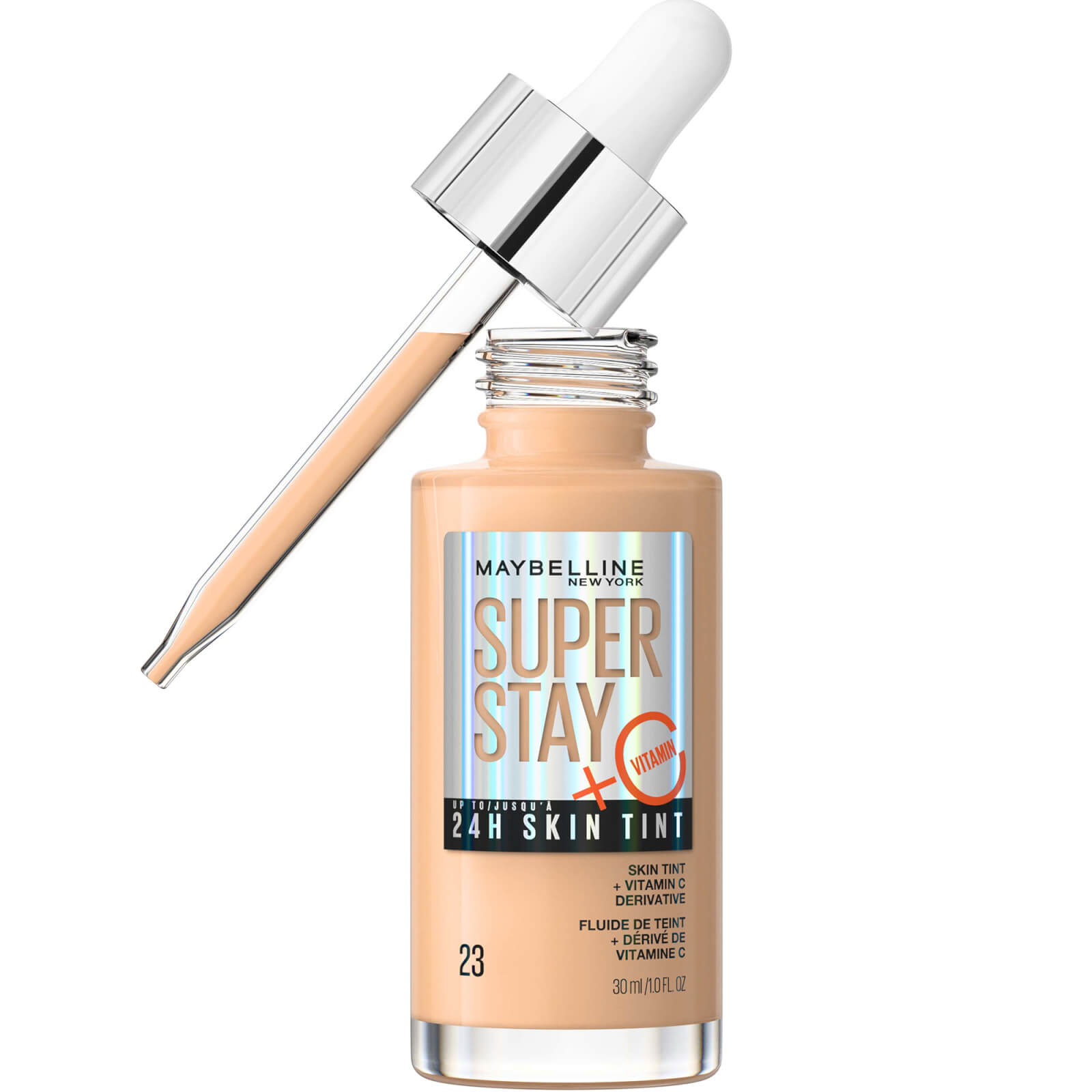Zdjęcia - Podkład i baza pod makijaż Maybelline Super Stay up to 24H Skin Tint Foundation + Vitamin C 30ml (Var 
