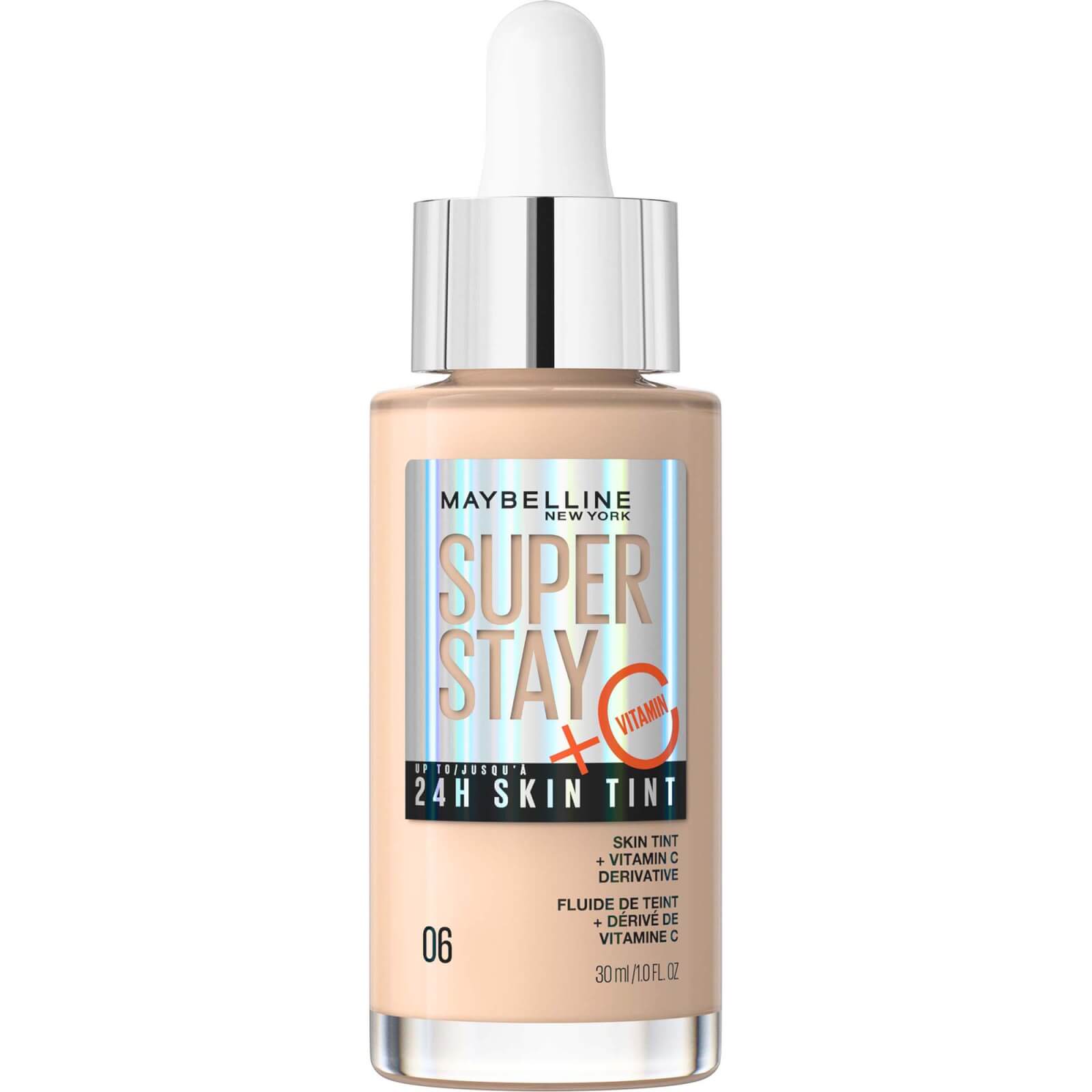 Maybelline Super Stay Up To 24h Skin Tint Foundation + Vitamin C 30ml (various Shades) - 6 In Neutral