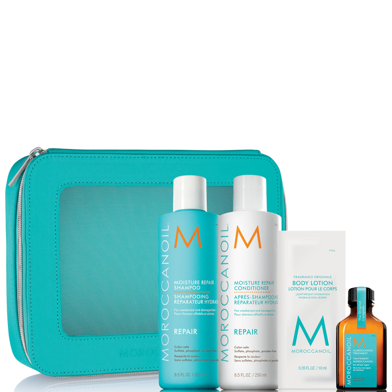 

Moroccanoil Moisture Repair Shampoo and Conditioner with Gifts