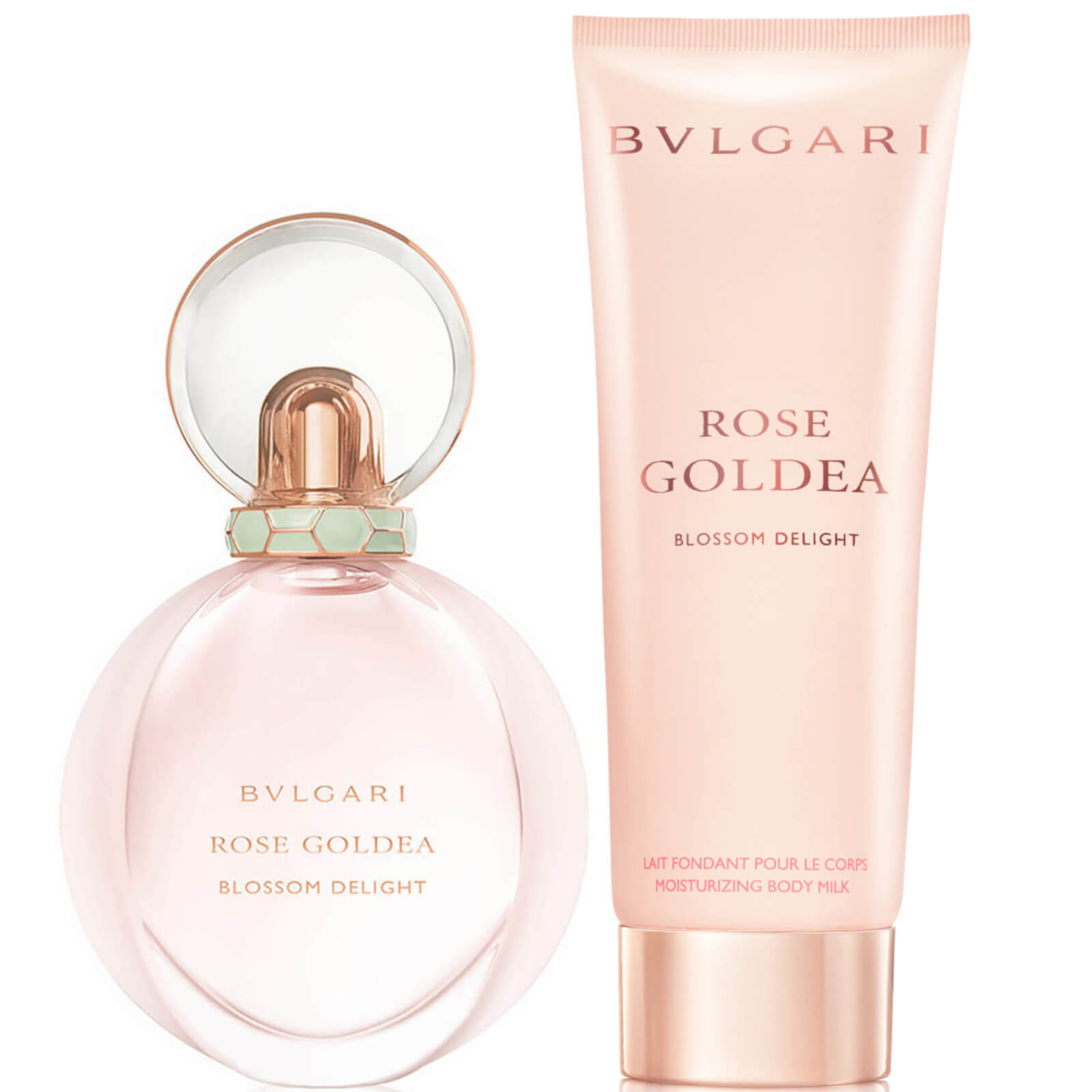 Bvlgari Rose Goldea Blossom Delight Beauty Ritual - Eau De Parfum 75ml And Body Milk 200ml Bundle
