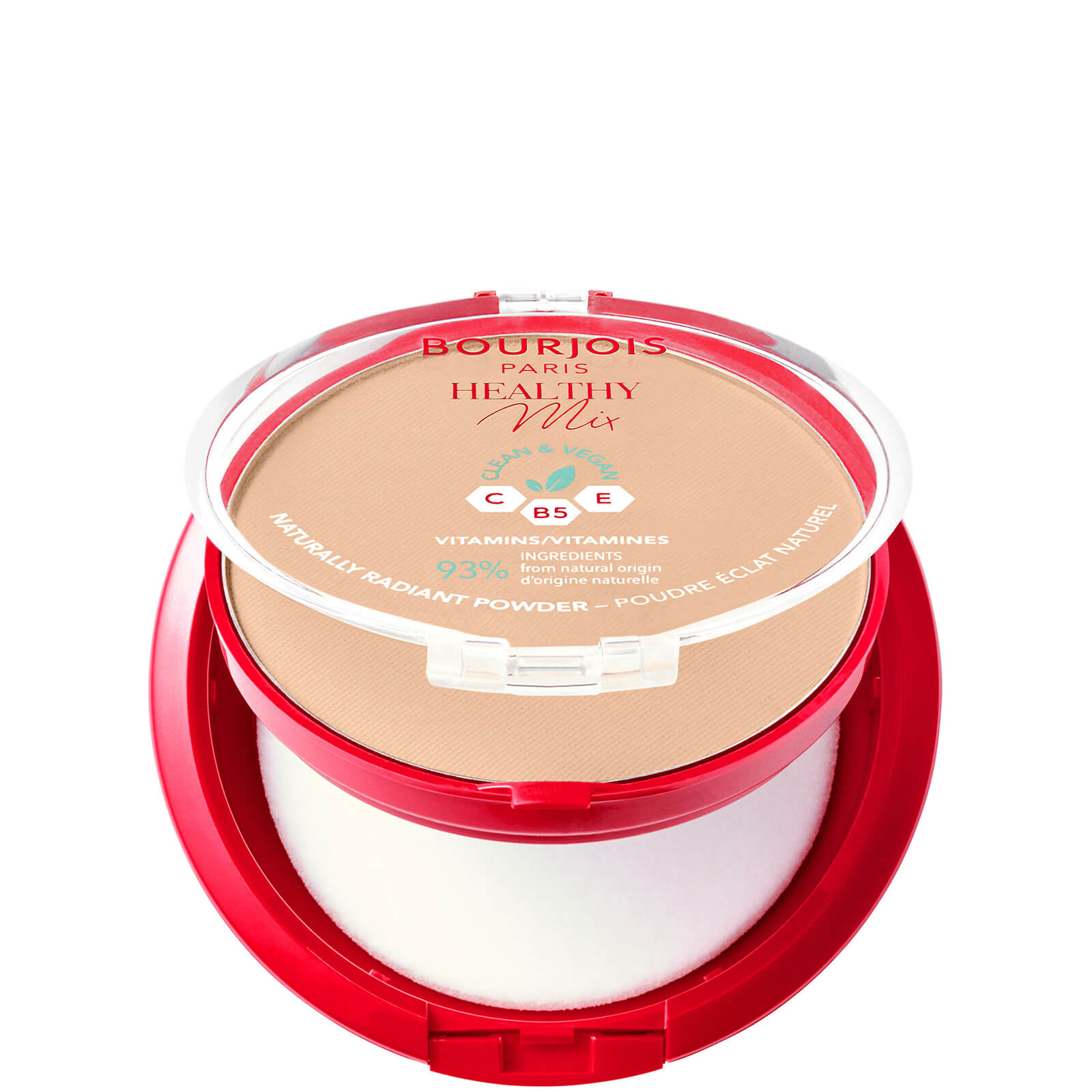 Bourjois Healthy Mix Clean Powder 10g (Various Shades) - 04 Golden Beige