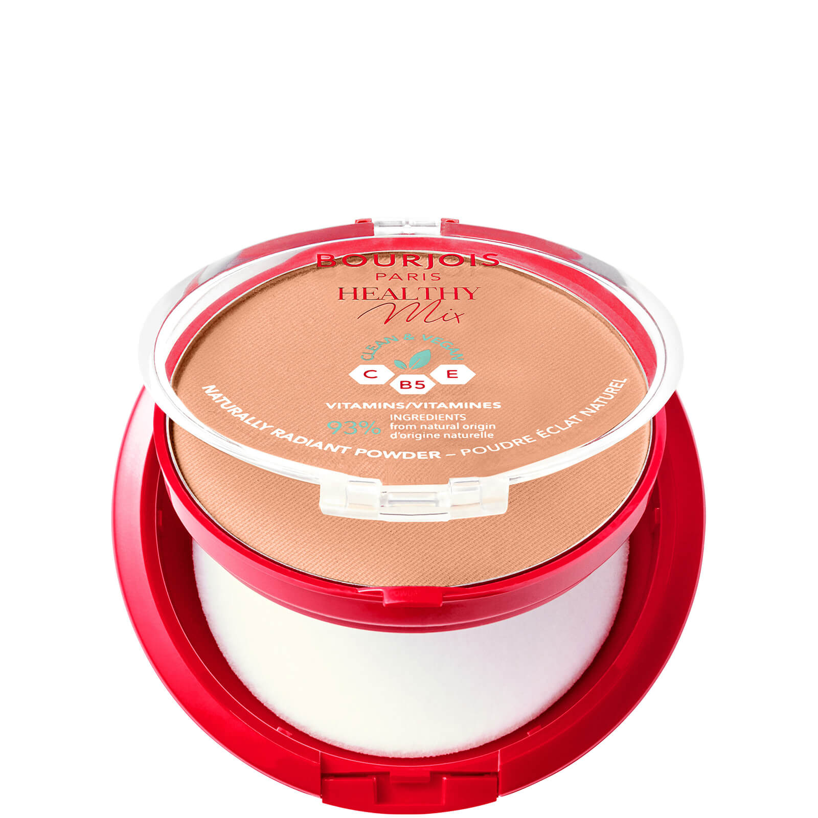 

Bourjois Healthy Mix Clean Powder 10g (Various Shades) - 06 Honey