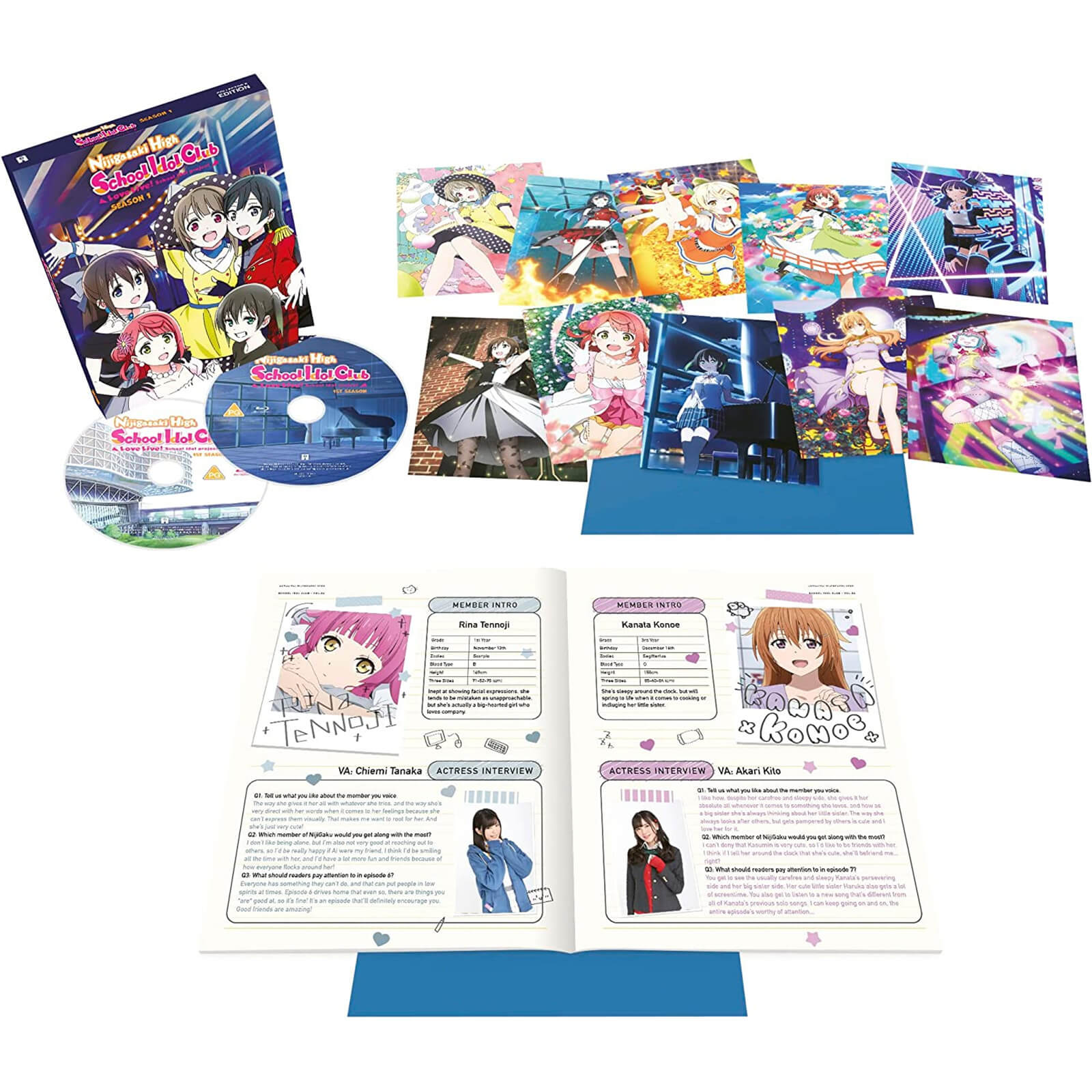 Click to view product details and reviews for Love Live Nijigasaki High School Idol Club Season 1 Collectors Limited Edition.