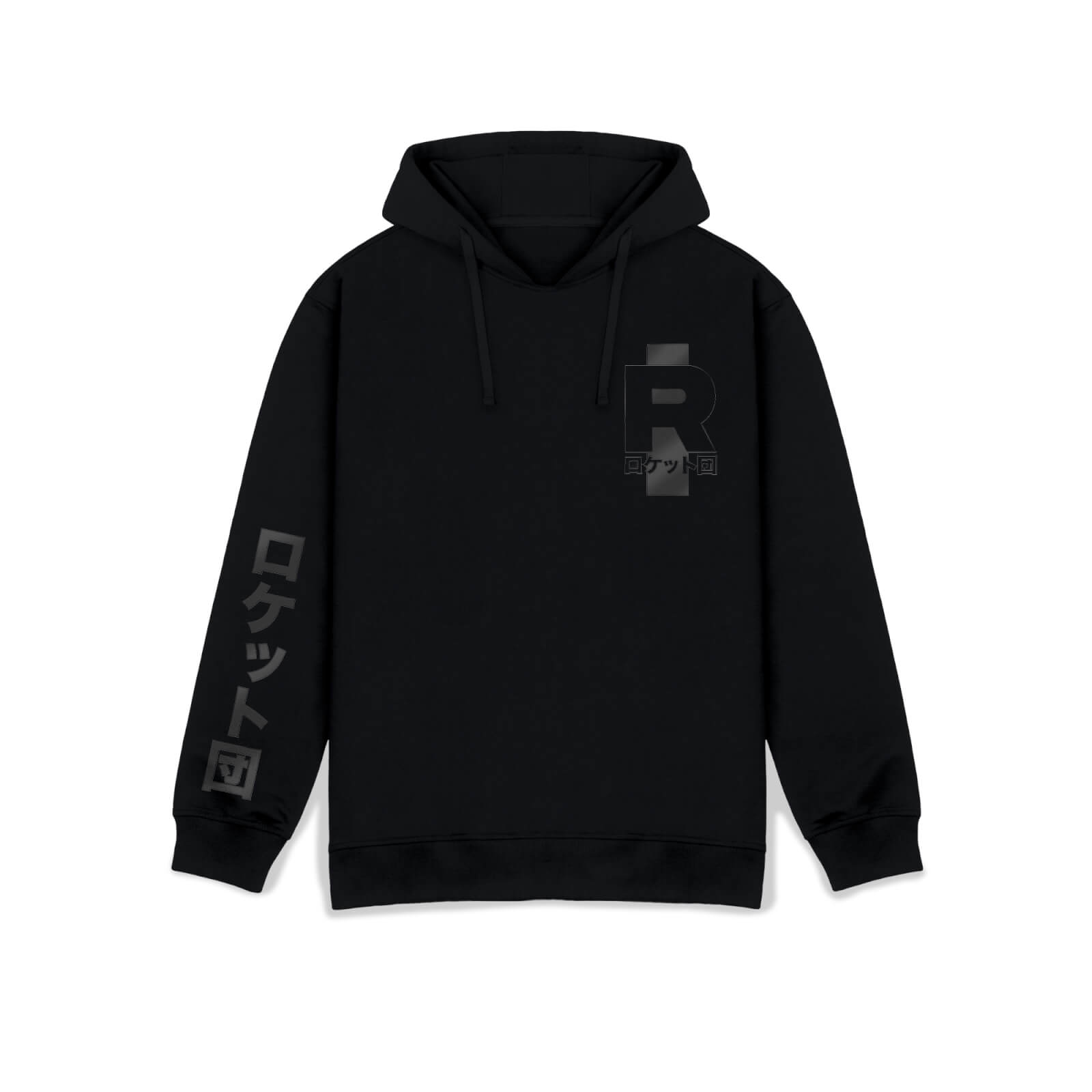 Akedo X Pokémon Team Rocket Hoodie - Schwarz - M