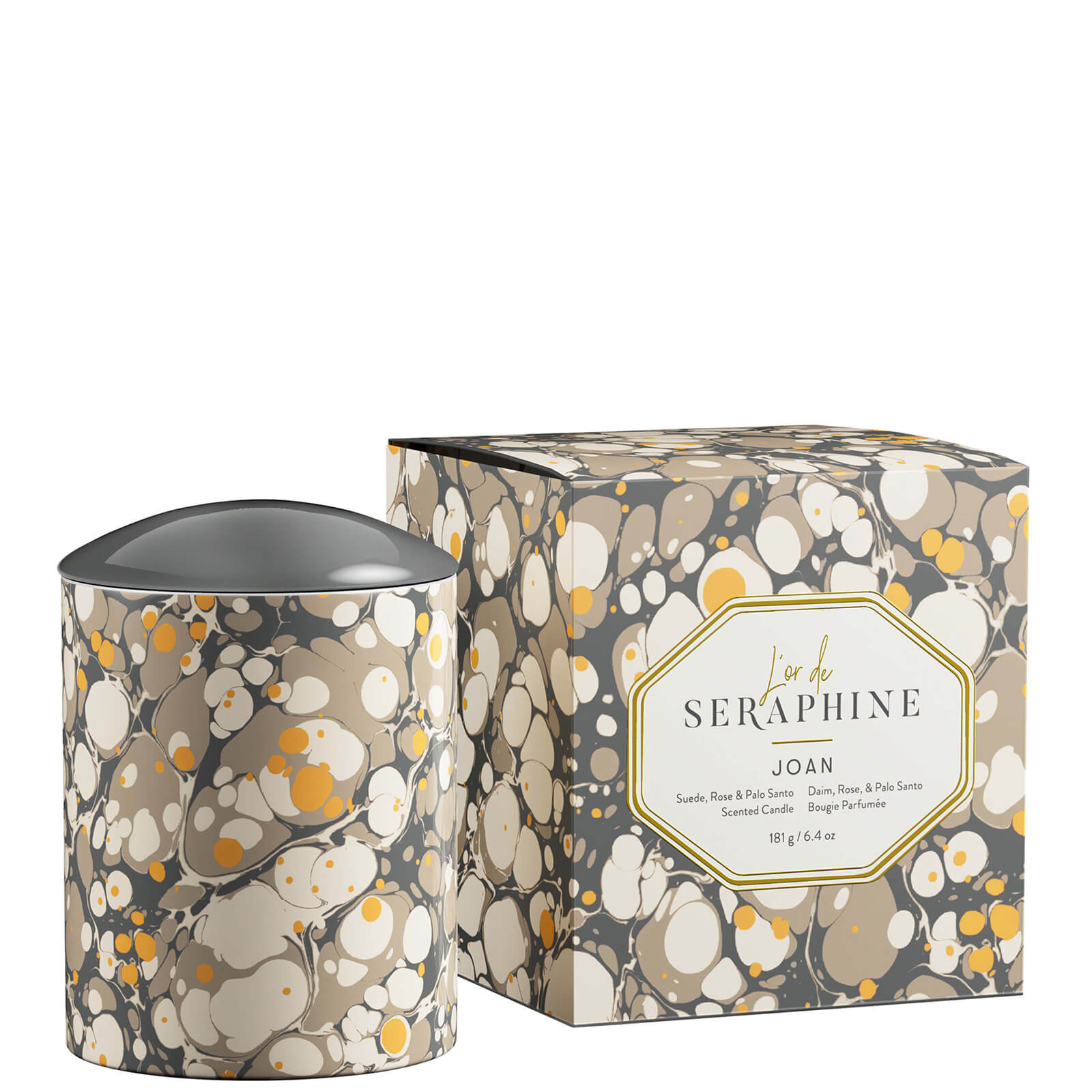 L'or De Seraphine Joan Medium Ceramic Candle 6.4 oz In Multi