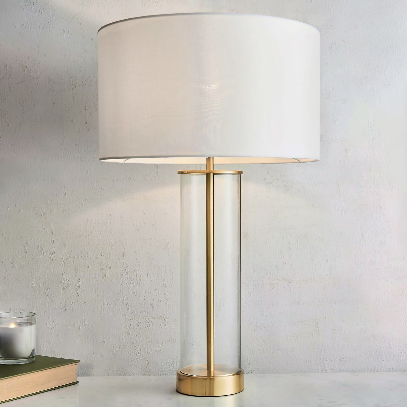 Gills Table Lamp - Brass Effect