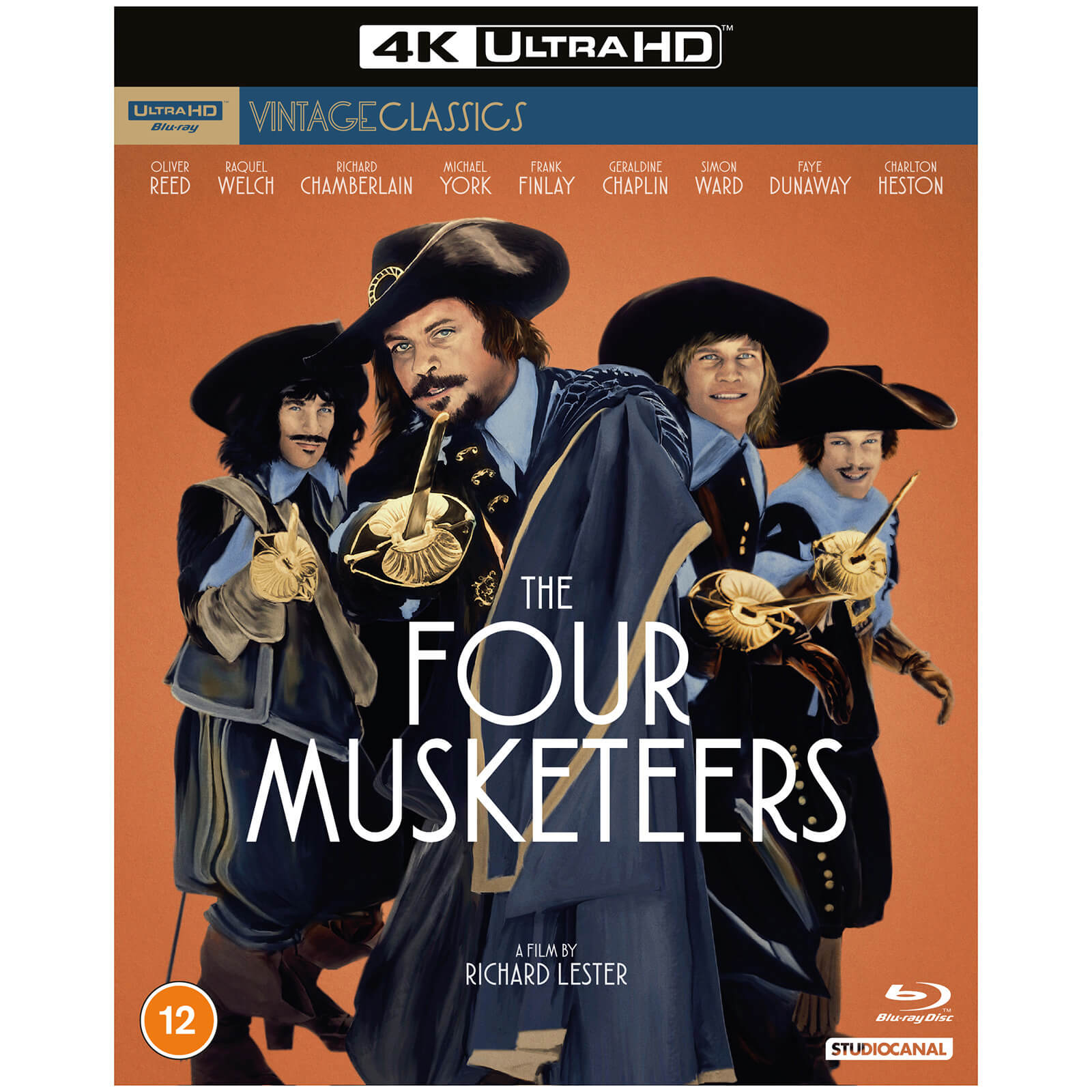 Click to view product details and reviews for The Four Musketeers Vintage Classics 4k Ultra Hd Includes Blu Ray.