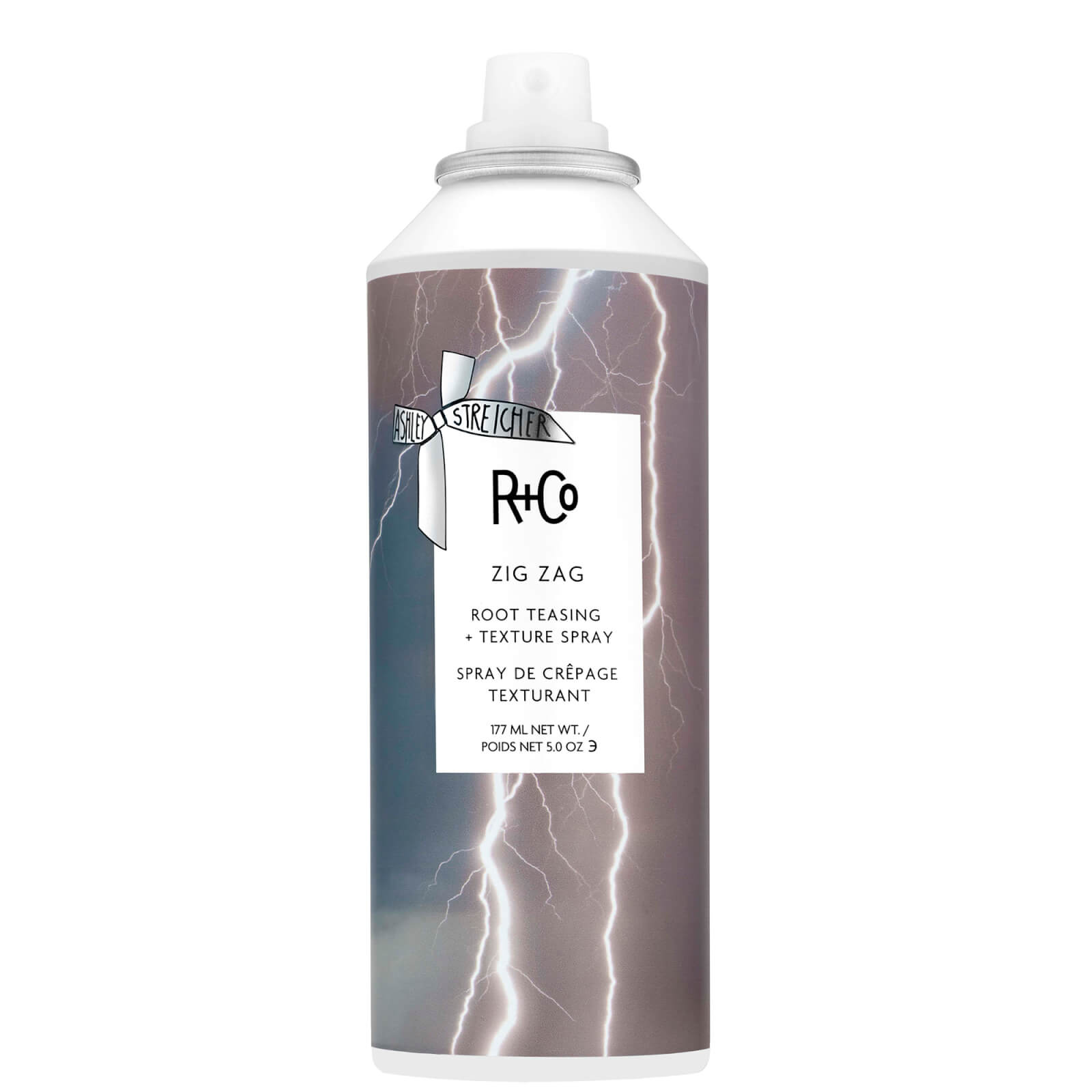 R + Co Zig Zag Root Teasing Texture Spray 5 oz