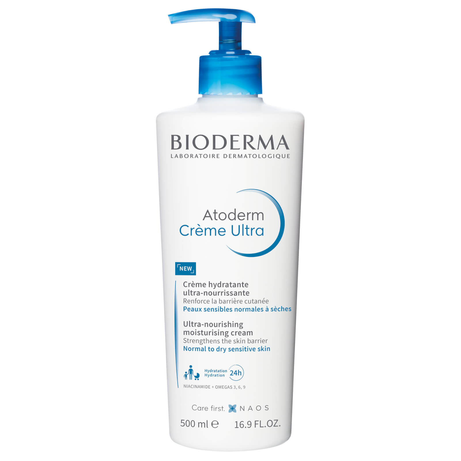 Image of Bioderma Atoderm Ultra-Nourishing Crème 500ml