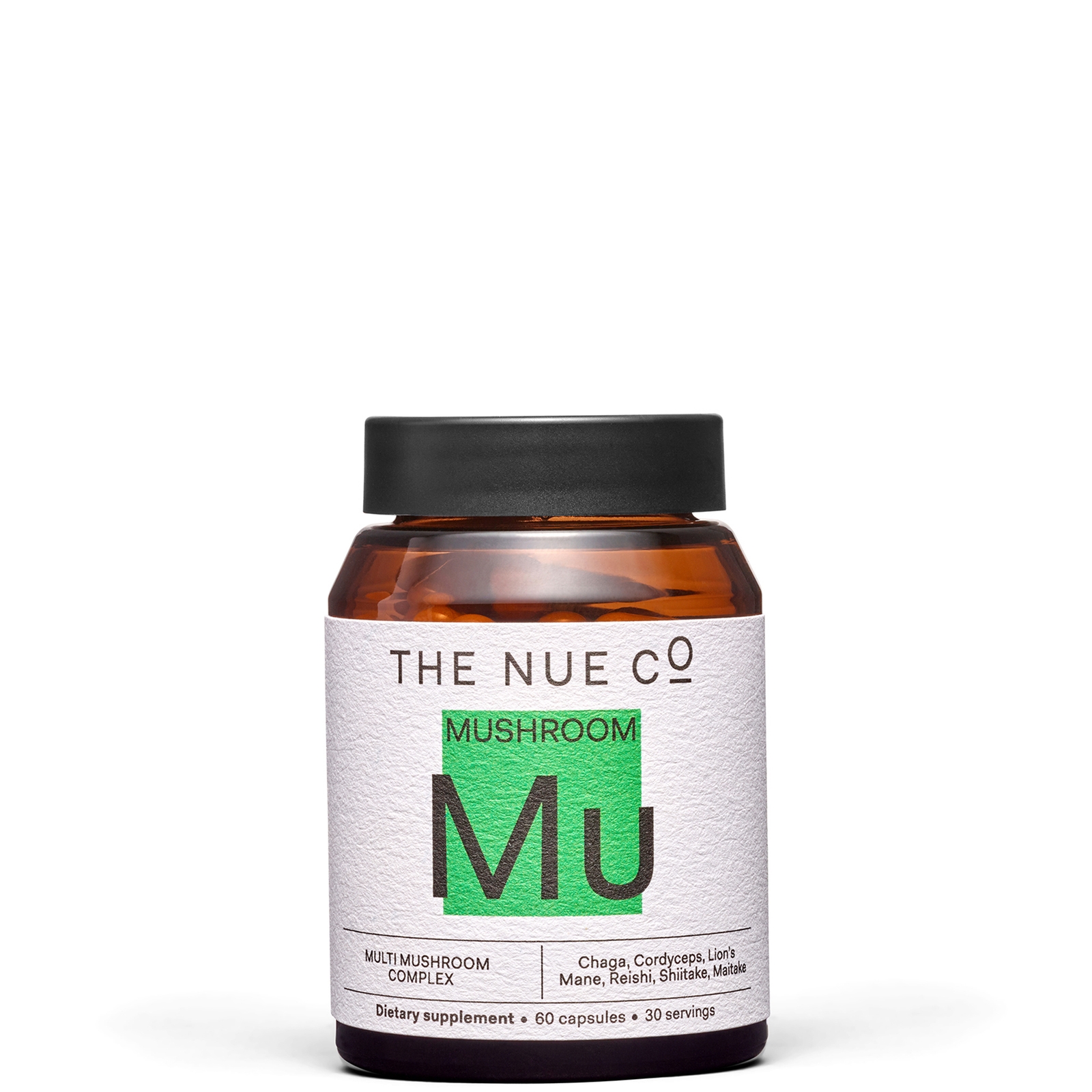

The Nue Co. Multi Mushroom Complex Supplement To Increase Focus (60 Capsules)