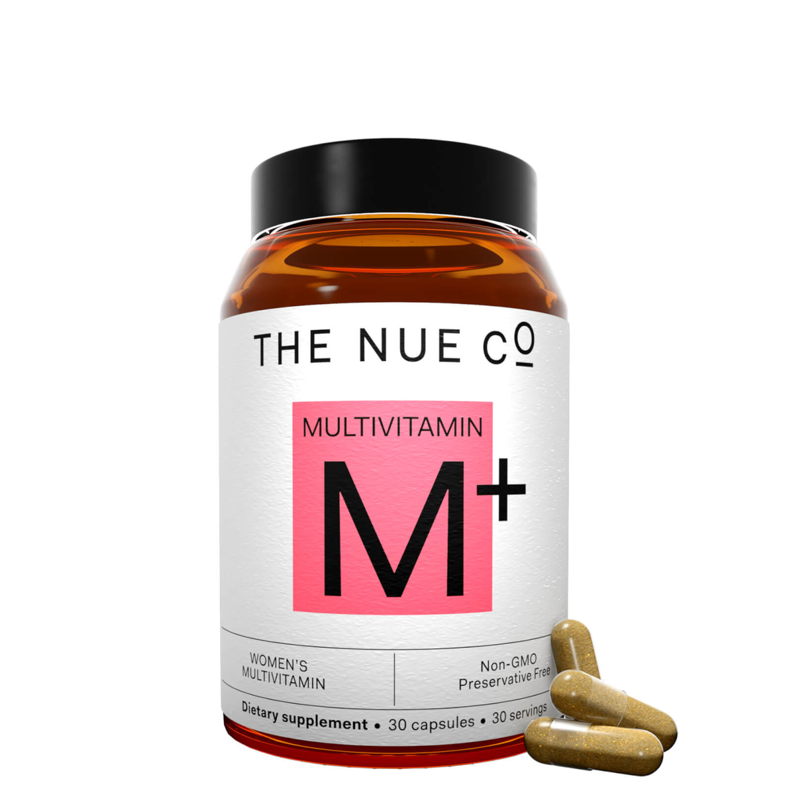 The Nue Co Women's Multi Vitamin Capsules (30 Capsules) In White