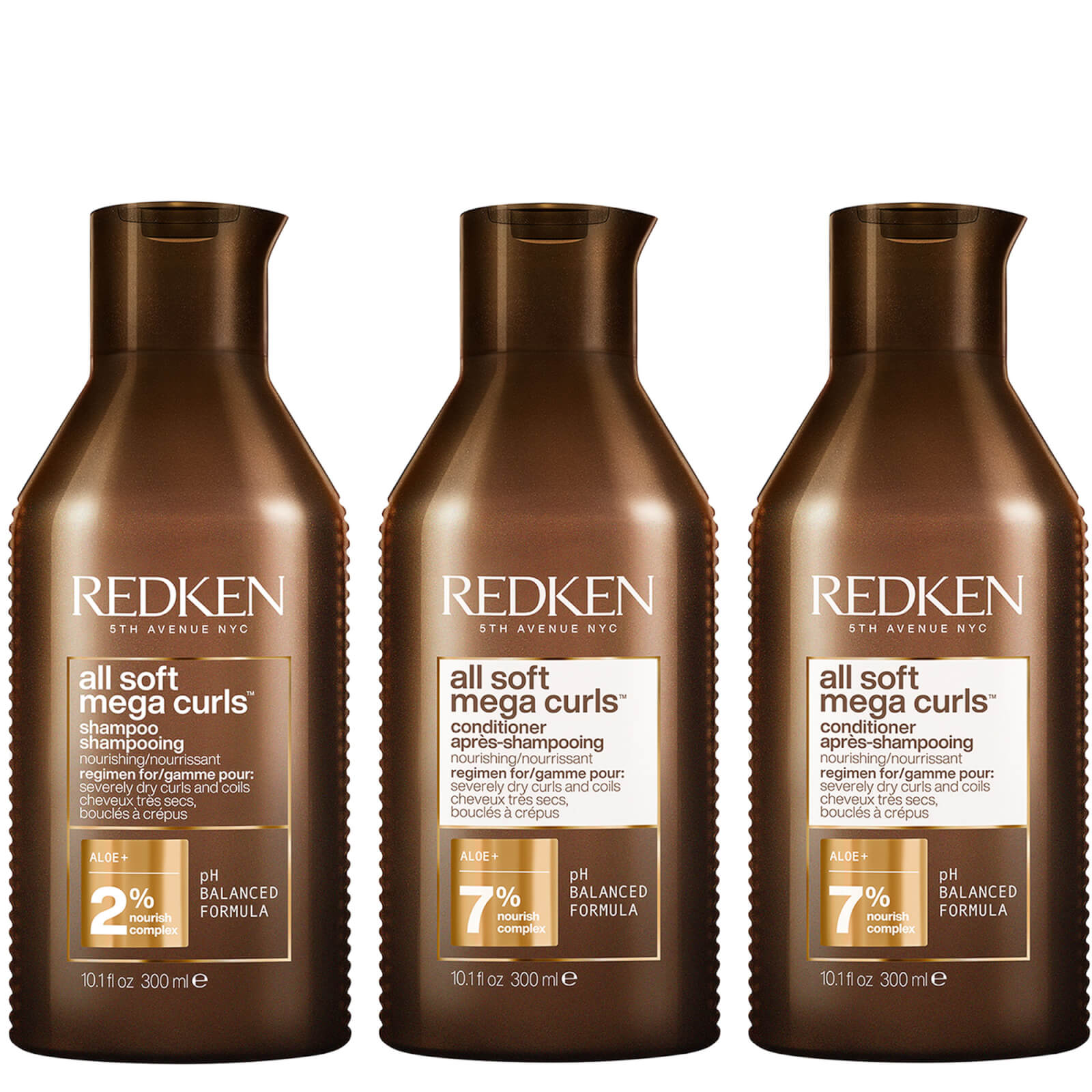 Redken All Soft Mega Curl Hydrating and Nourishing Shampoo with Conditioner Duo for Curly and Coily 
